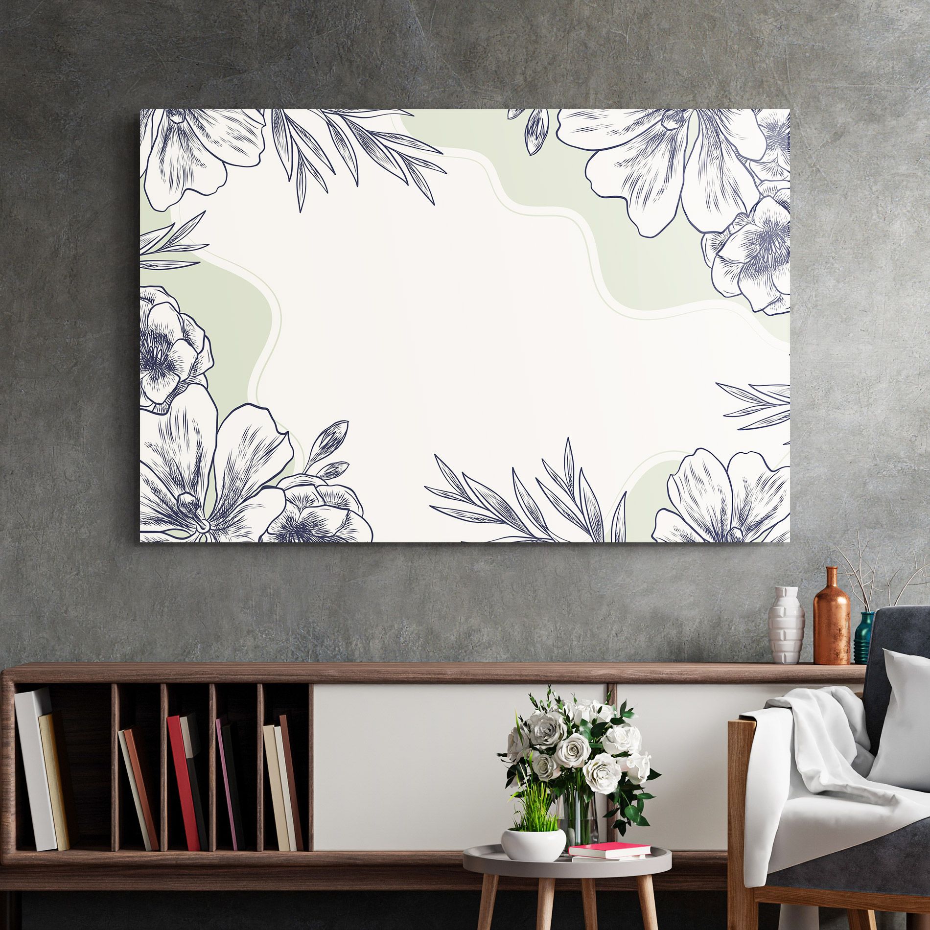 Blue Line Green mockup 2