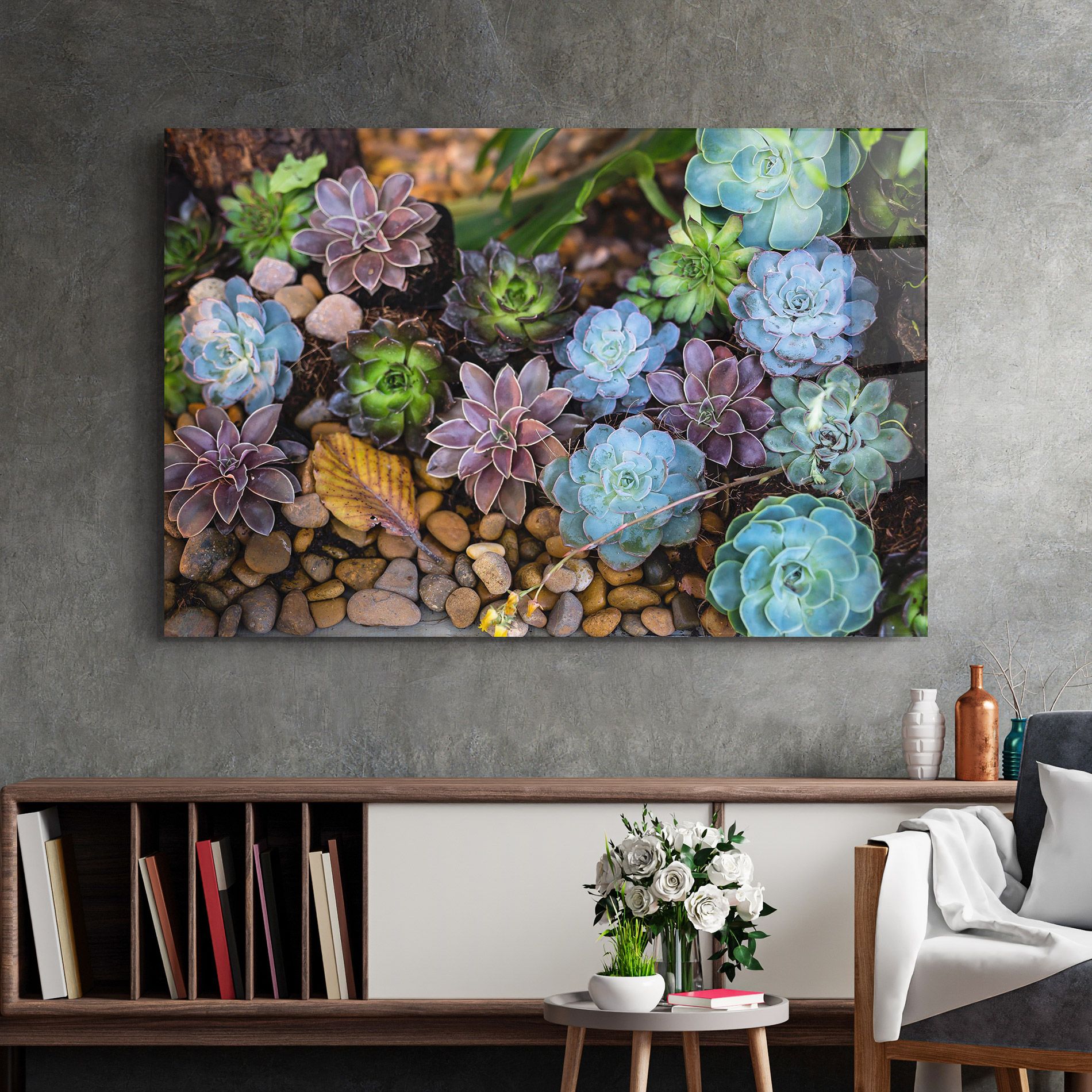 Colorful Flowers mockup 2