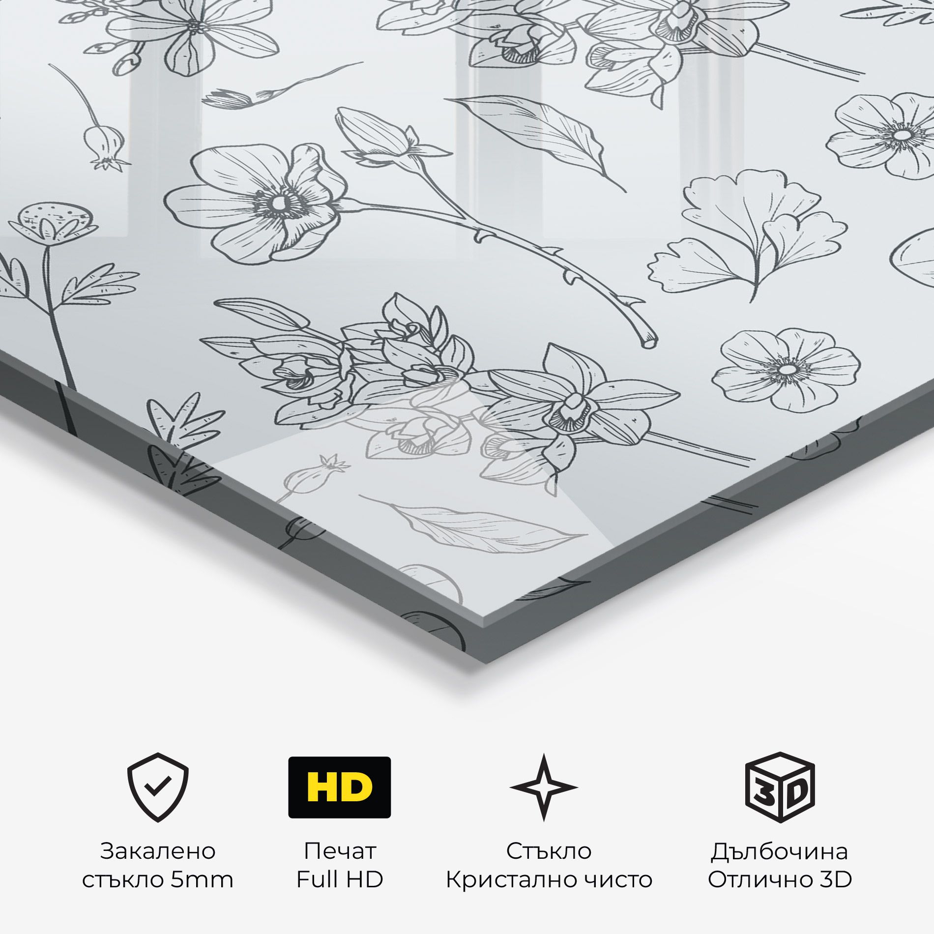 Blue Flower Line mockup 3