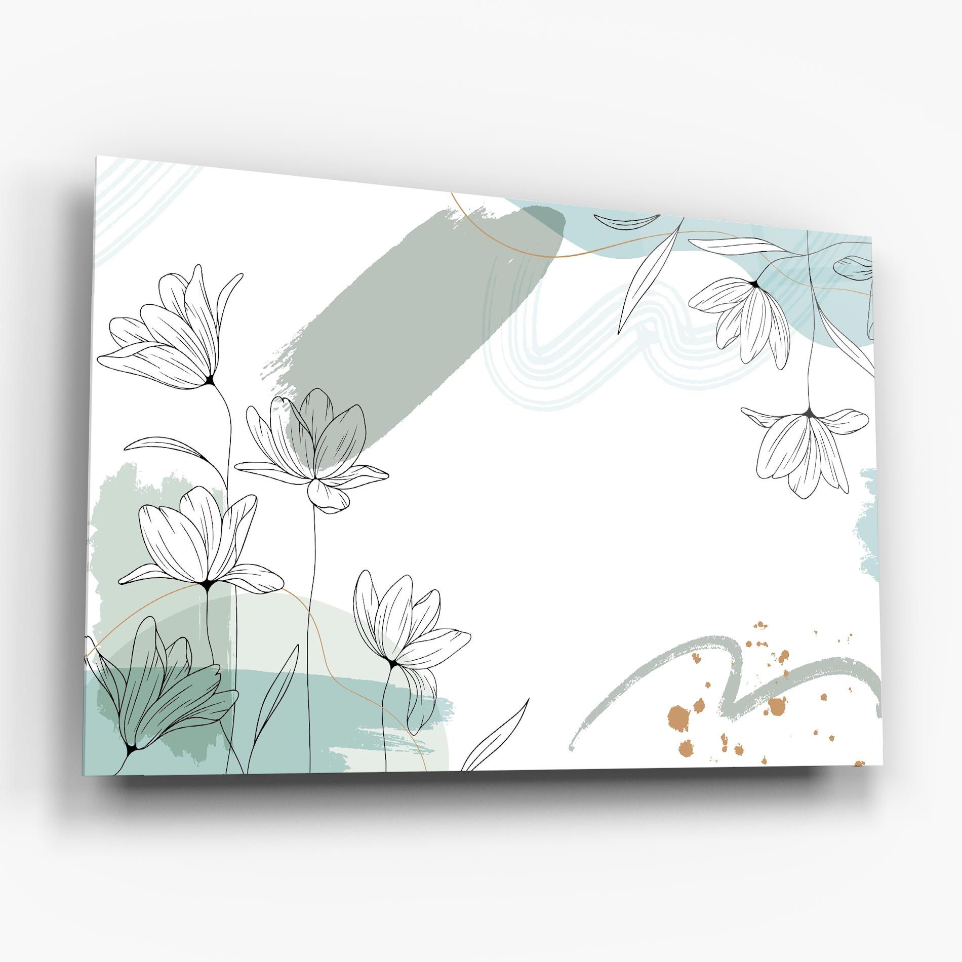 Black Blue Line mockup 6