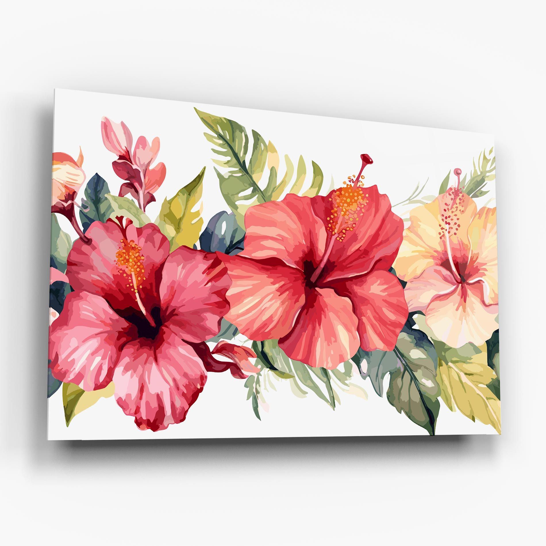 Flowers Exotic Art mockup 6