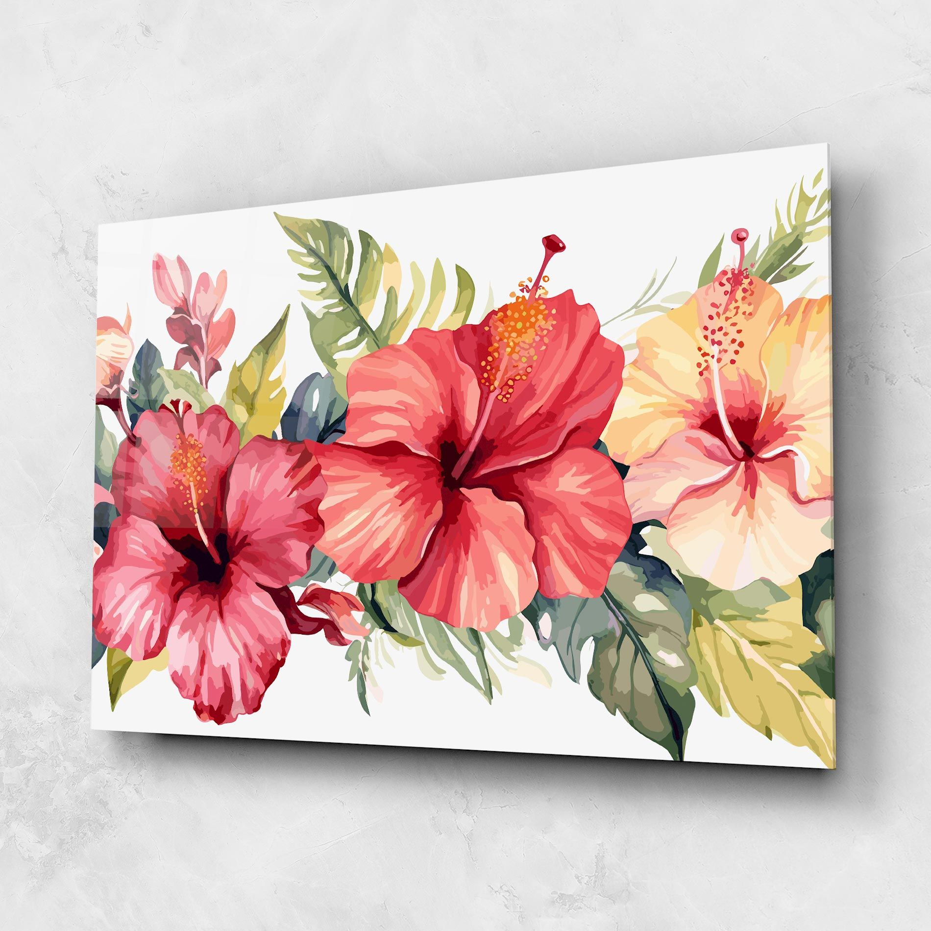 Flowers Exotic Art mockup 1