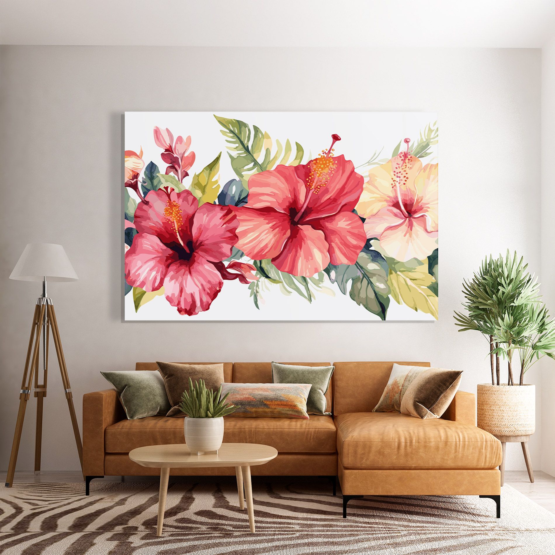 Flowers Exotic Art mockup 7