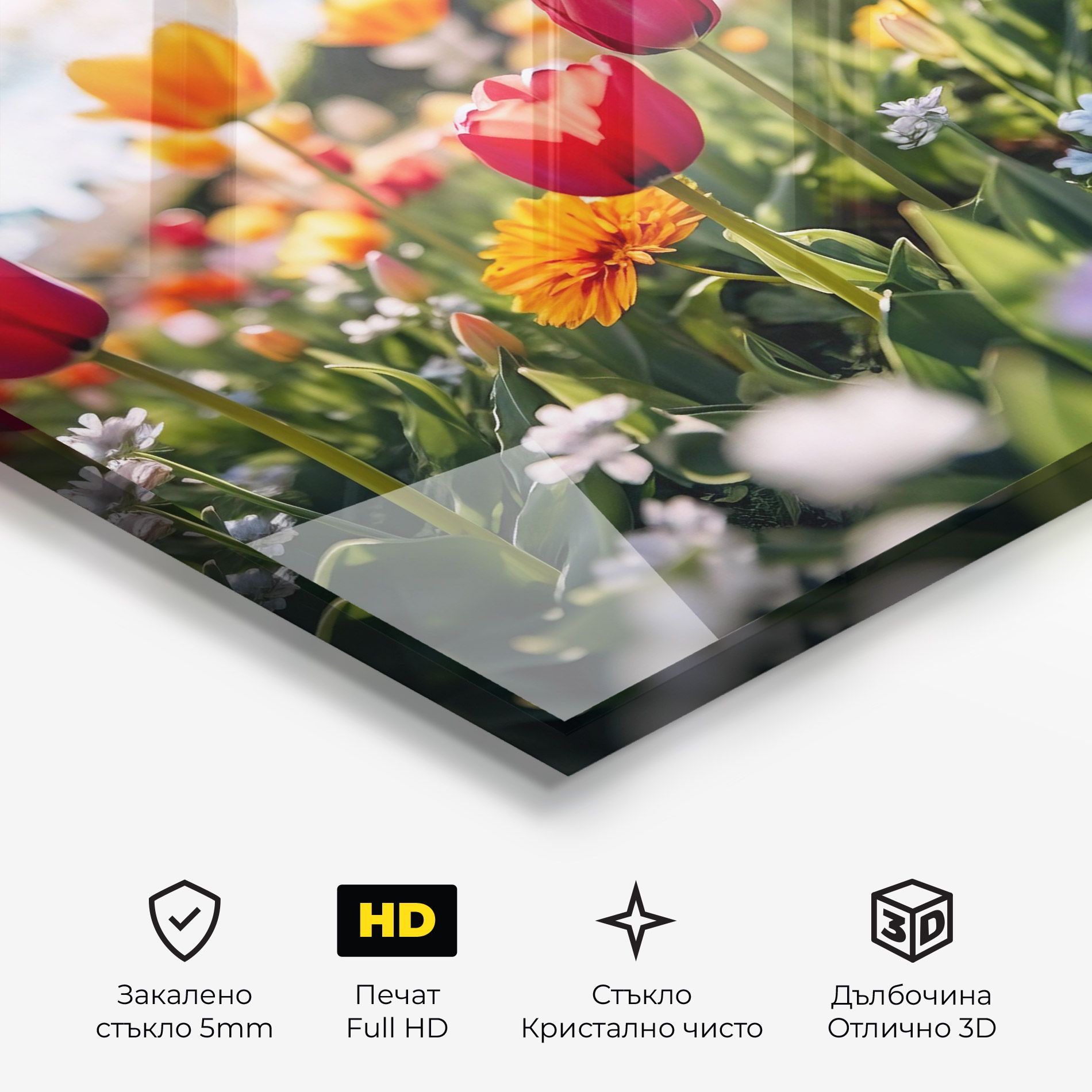 Garden Tulips Mix mockup 3