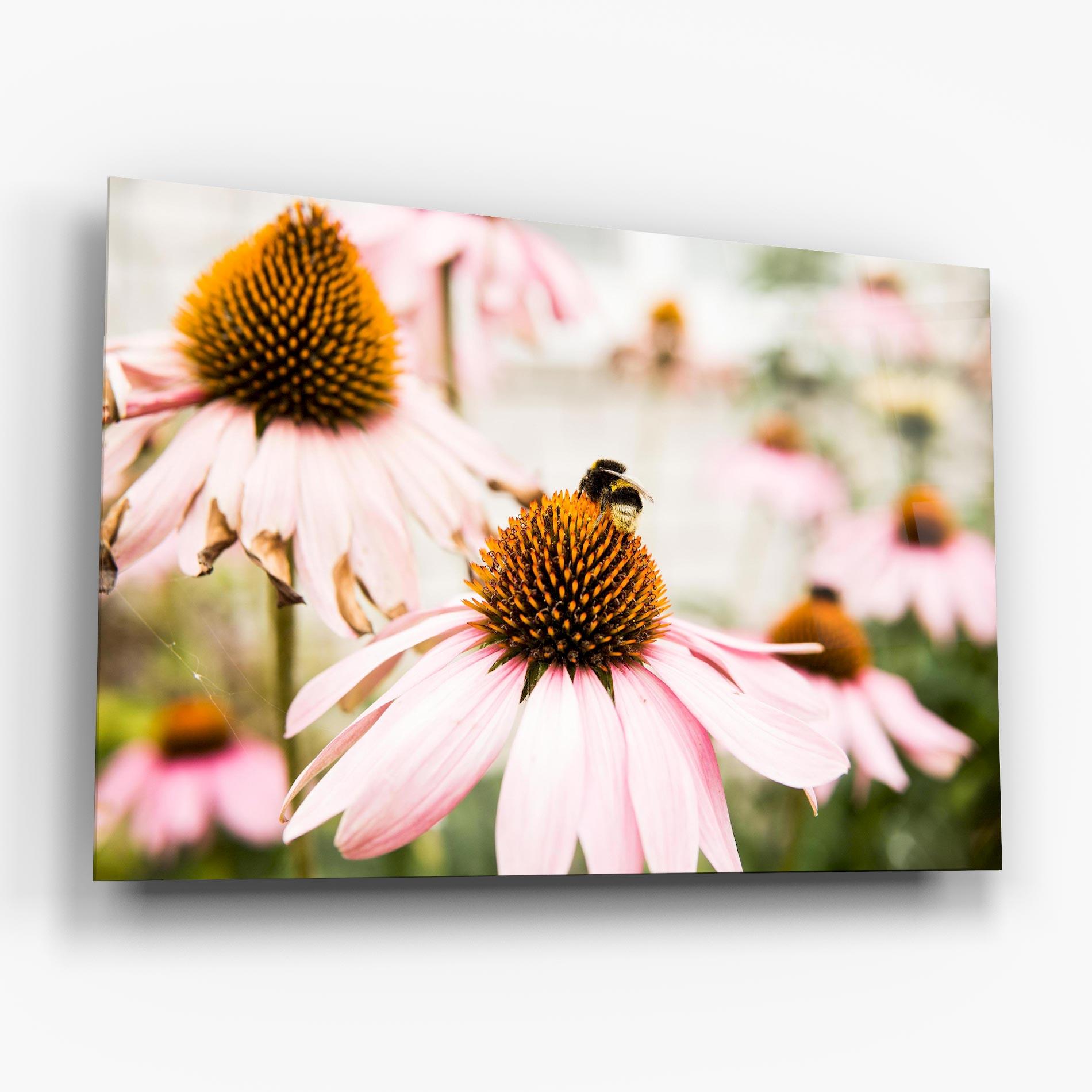 Стъклена картина Daylight Flower mockup 6