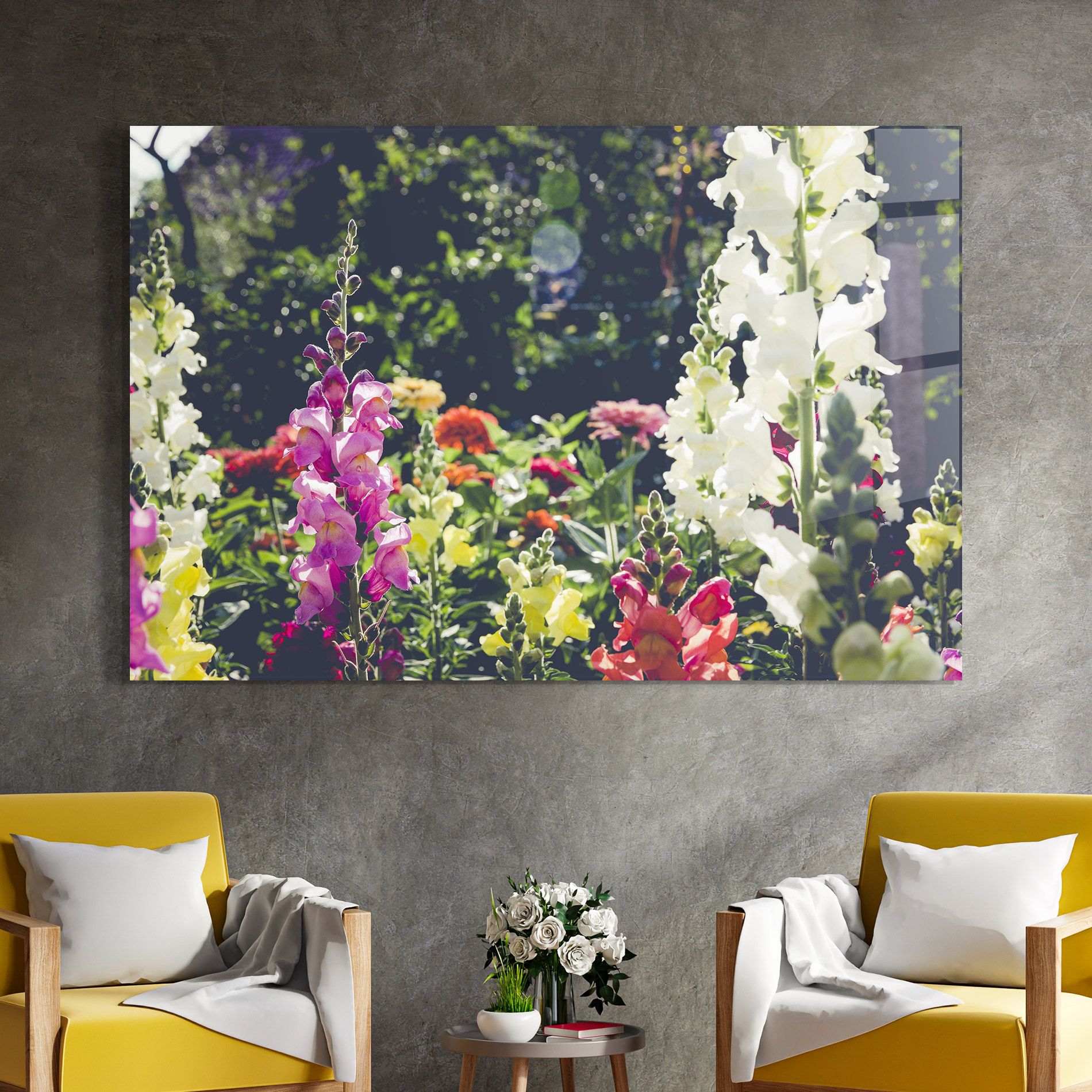 Garden Pretty Flowers mockup 4