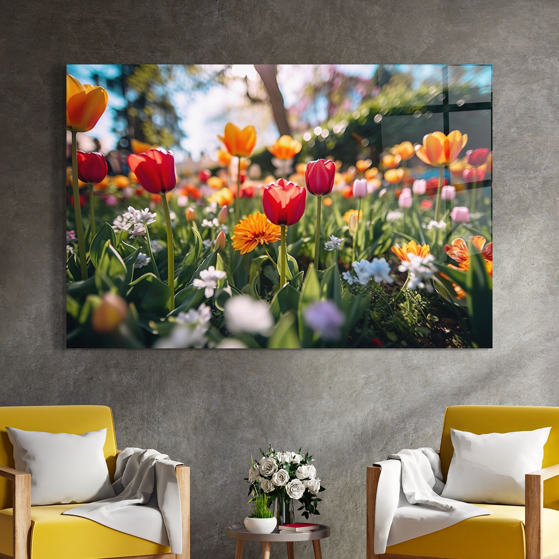Garden Tulips Mix mockup 4
