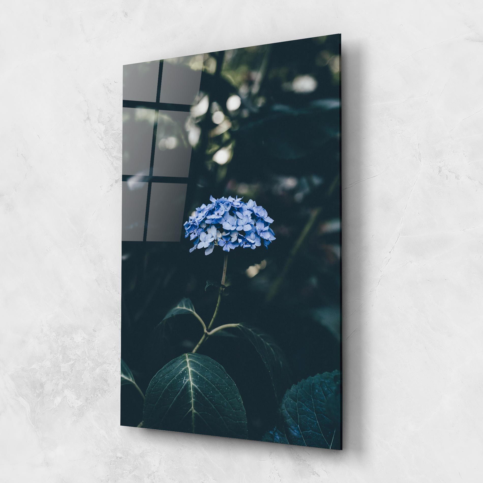 Forest Blue Flower mockup 1