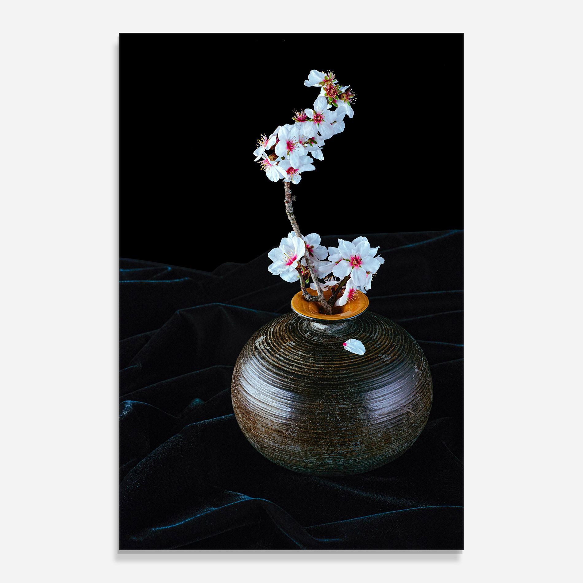 Brown Vase Flowers mockup 0