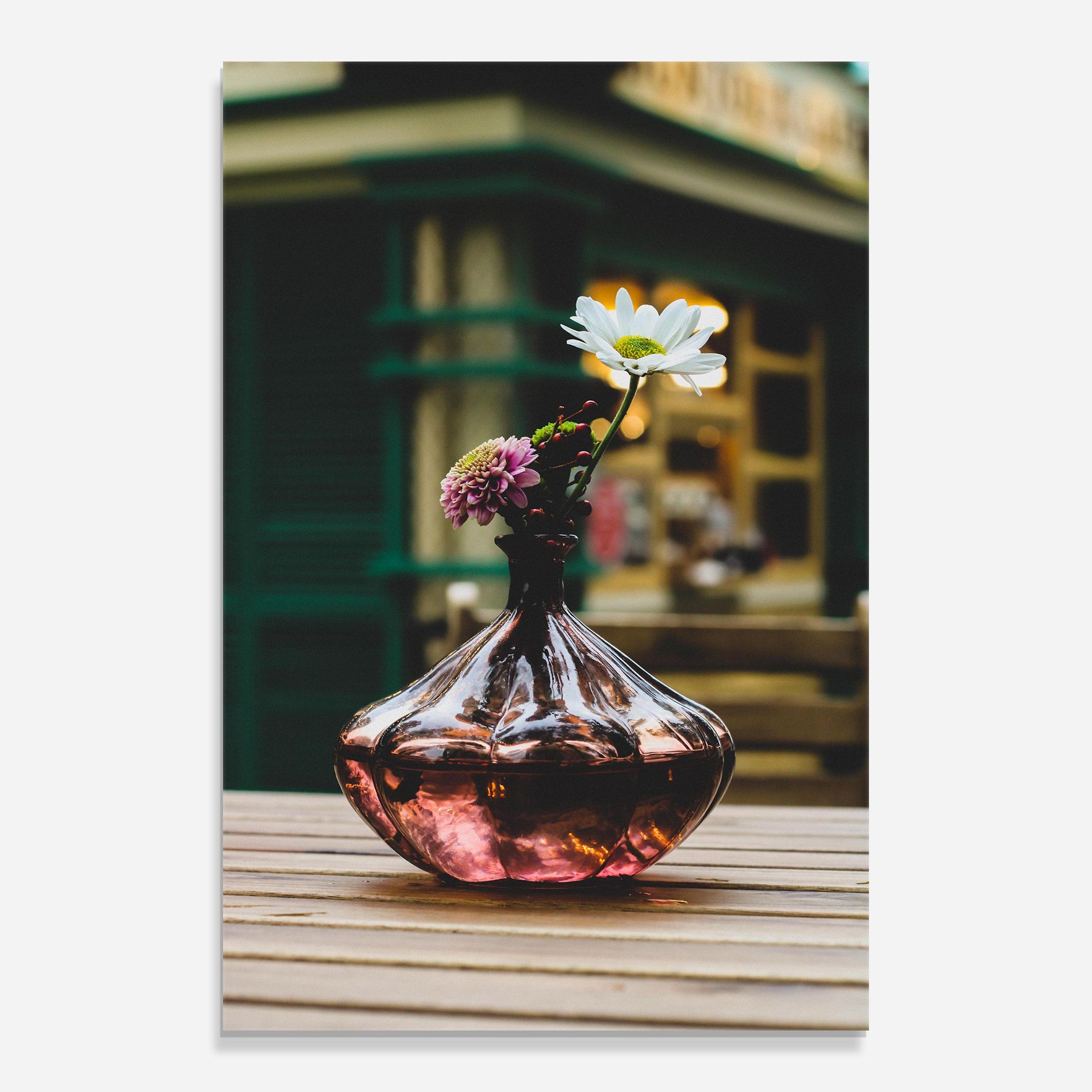 Pink Vase Flower mockup 0