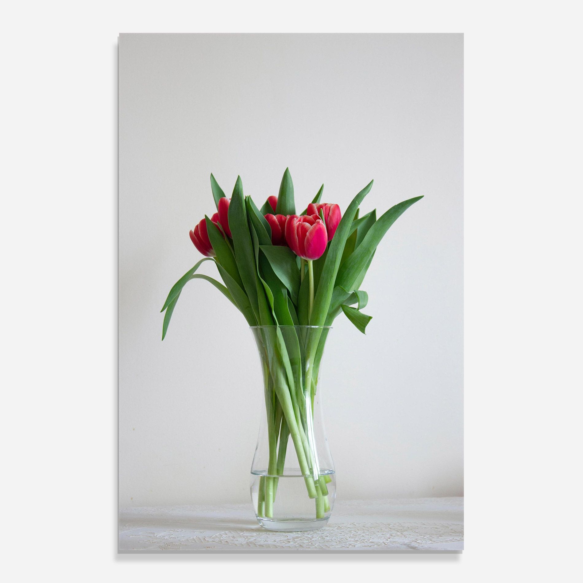 Pretty Tulips Vase mockup 0