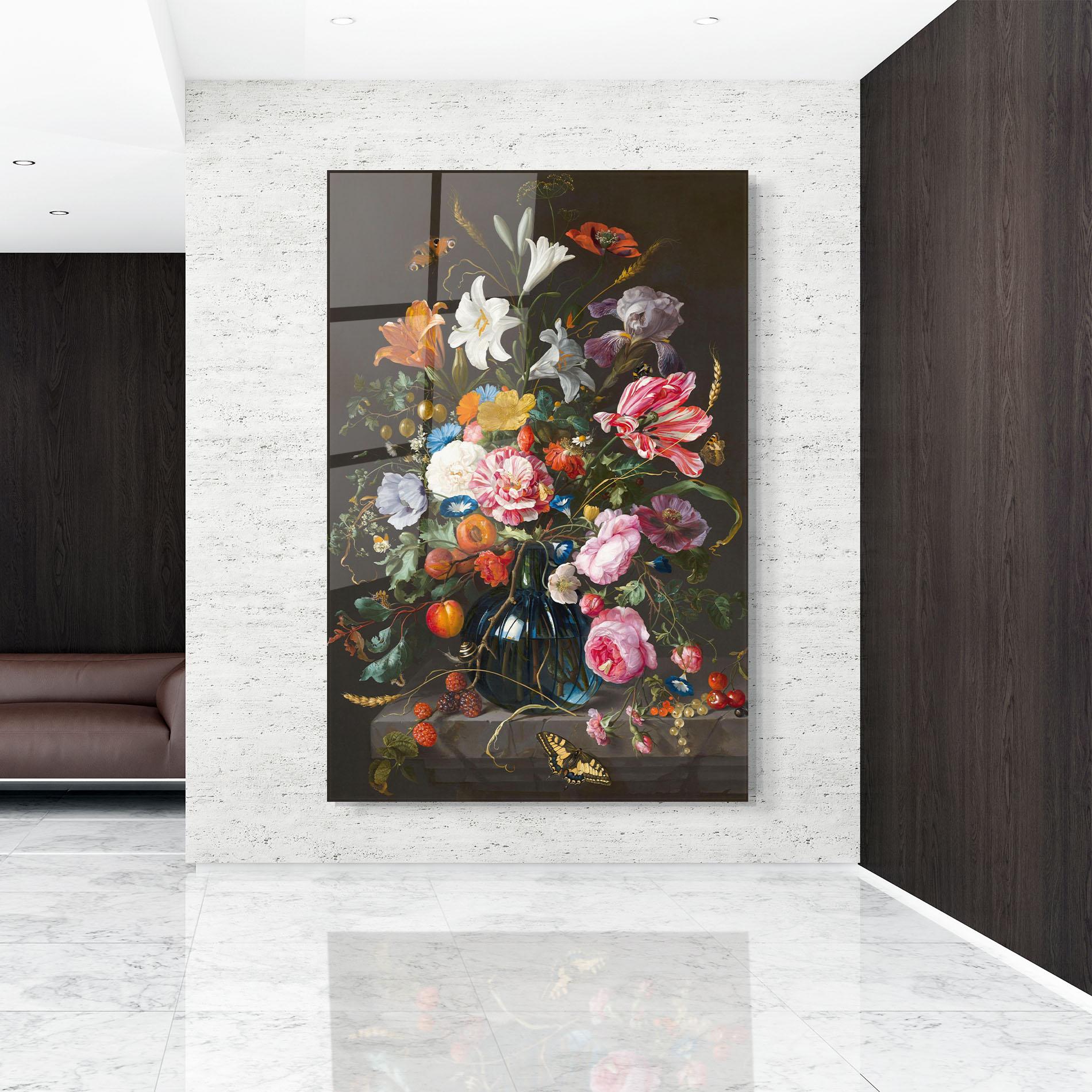 Стъклена картина Blossom Of Life mockup 9