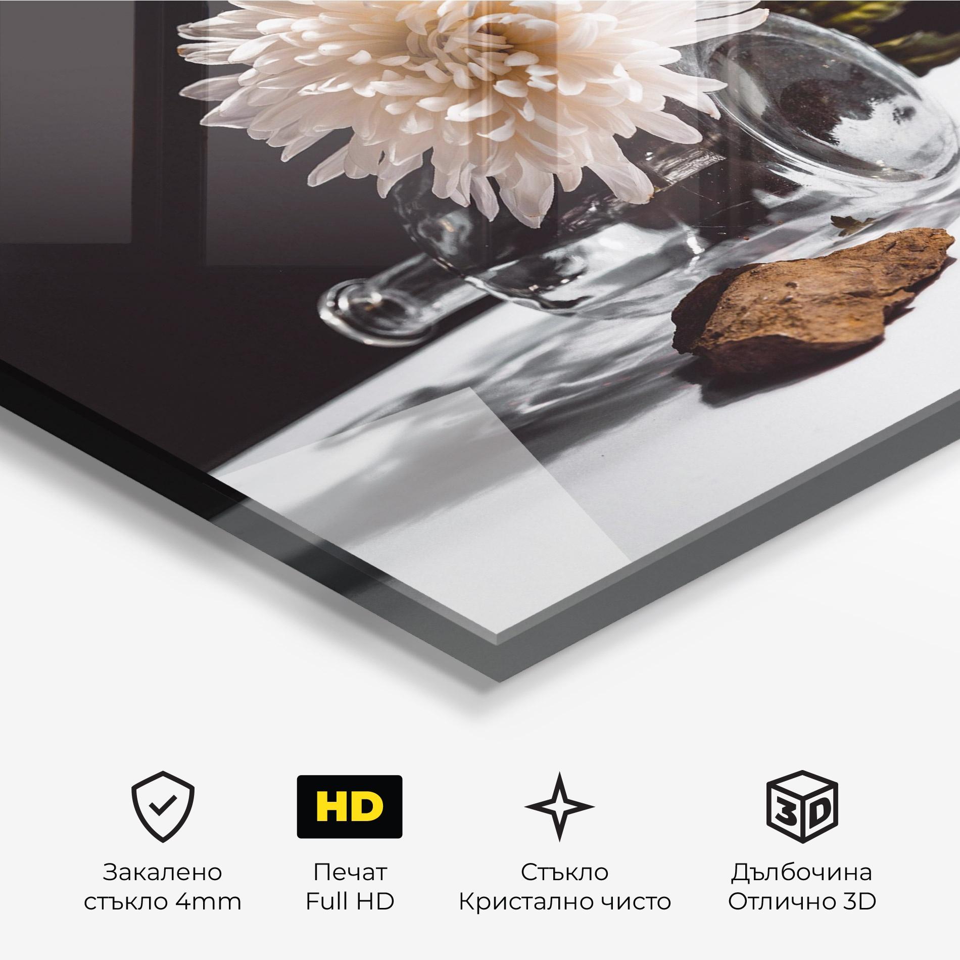 Стъклена картина Cool Ase mockup 3