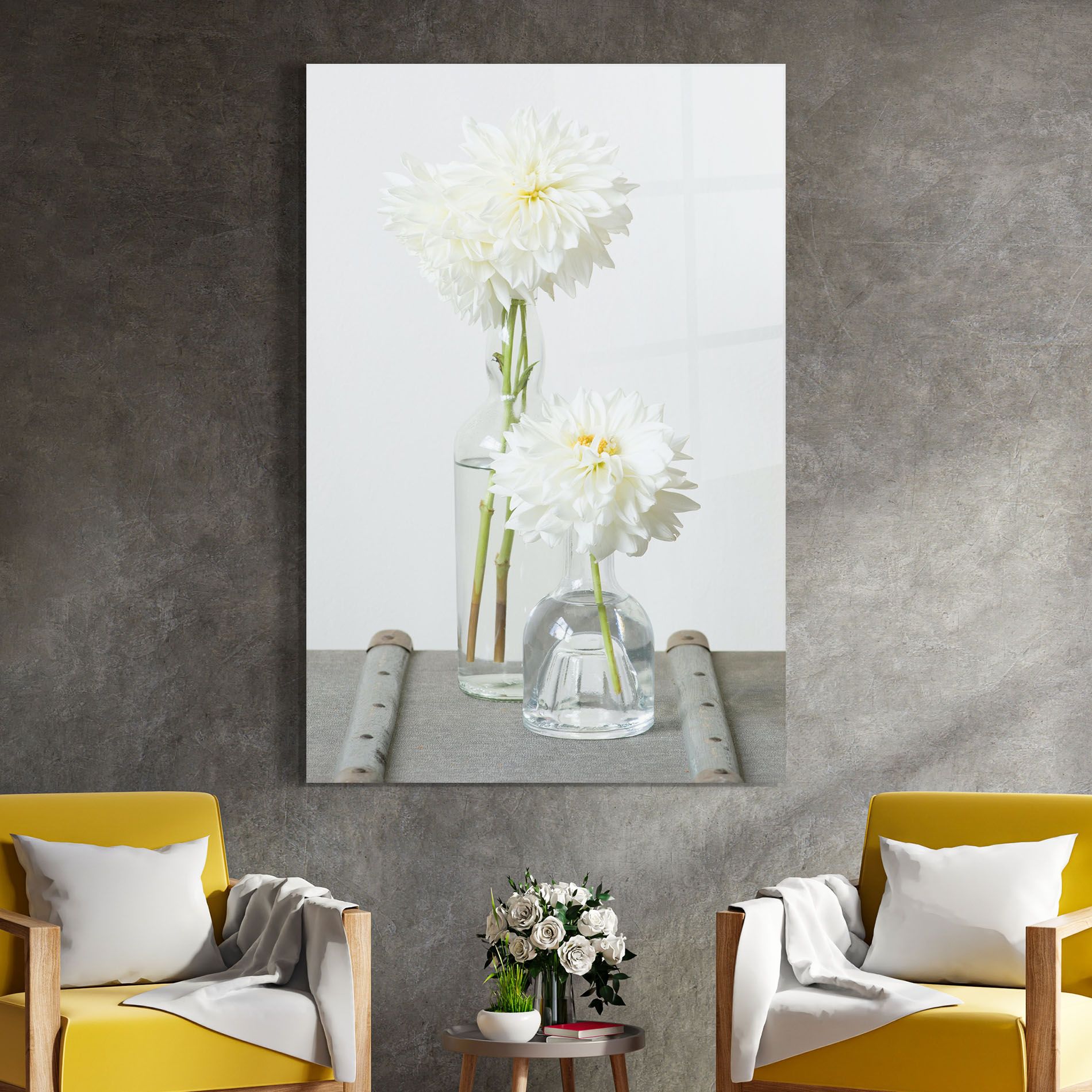 Big Flower Vase mockup 4