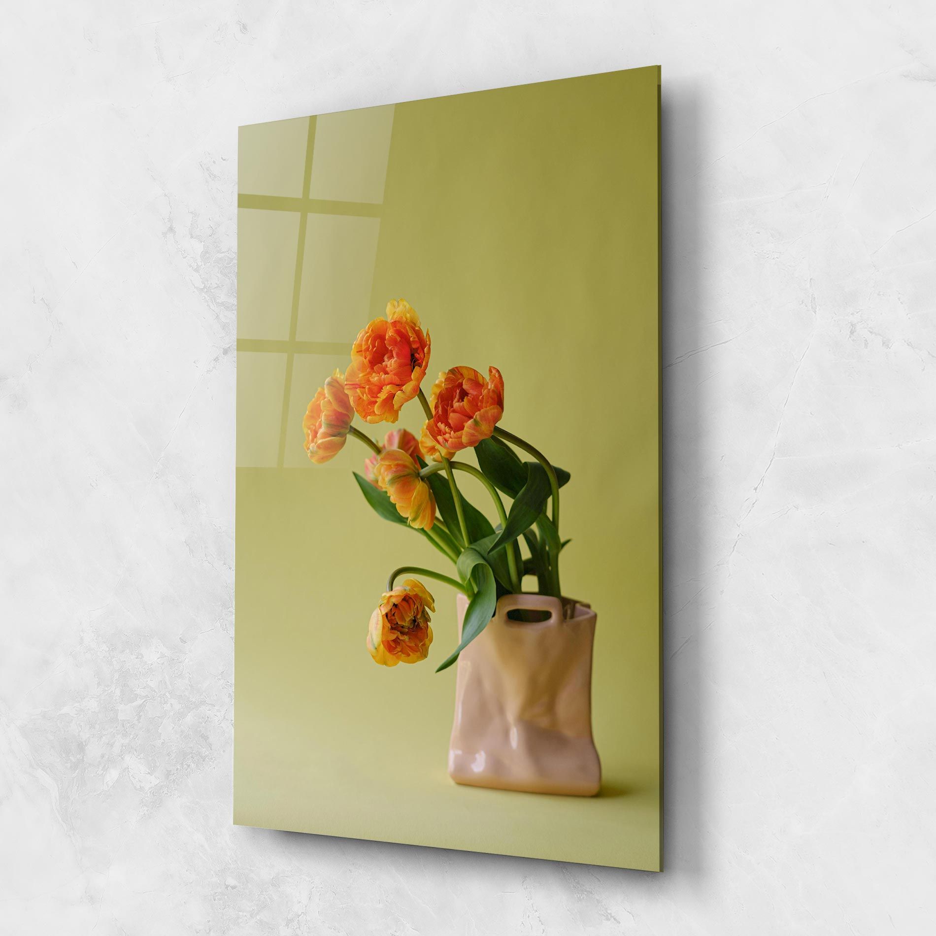 Cream Cool Vase mockup 1