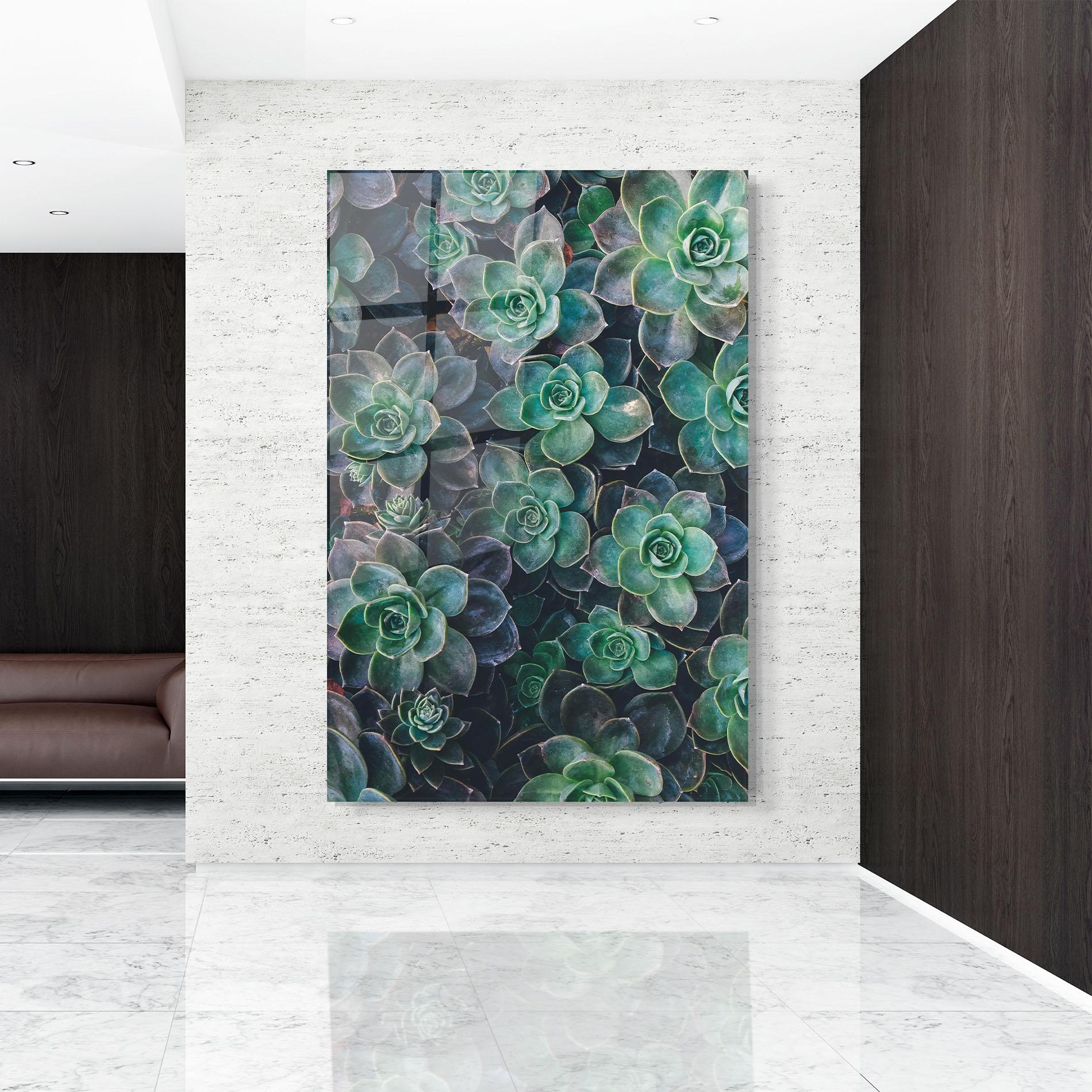 Стъклена картина Green Lilac Tree mockup 9