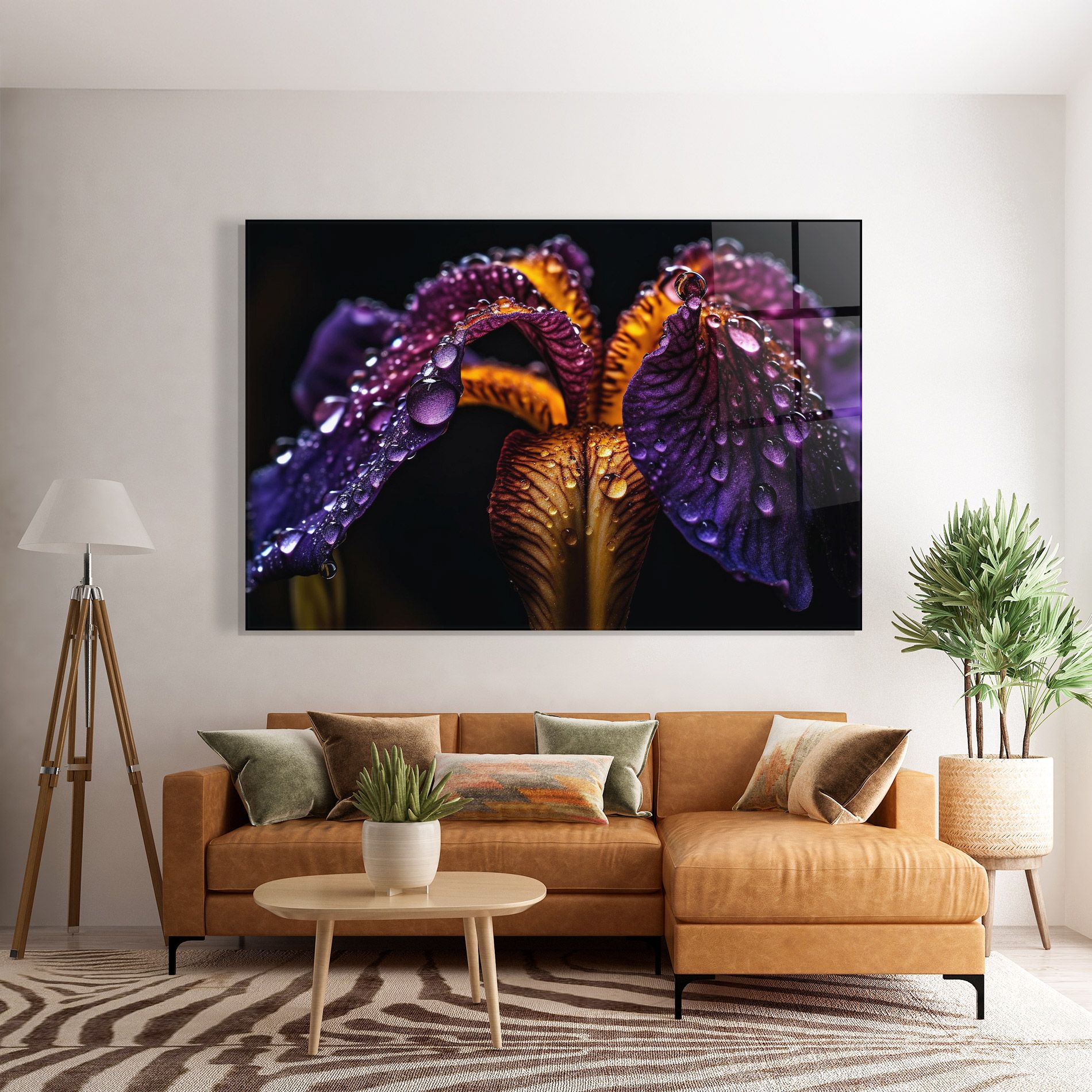 Dark Iris After Rain mockup 7