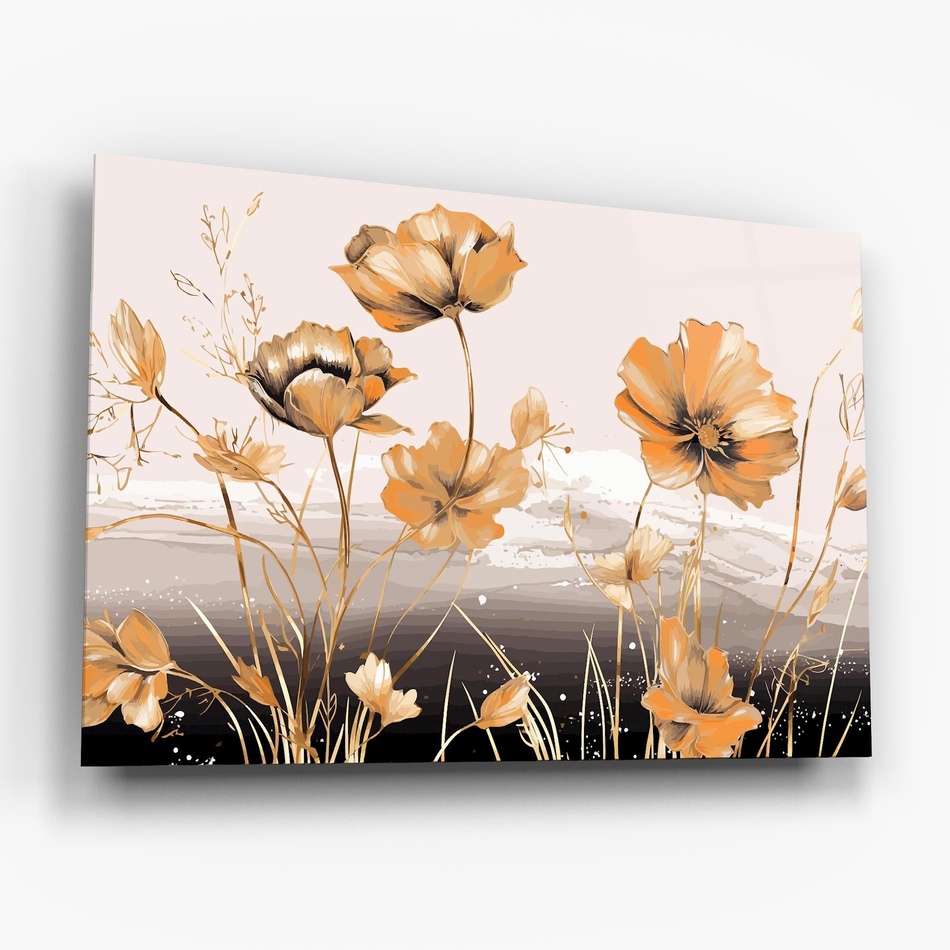 Gold Black Poppy mockup 6