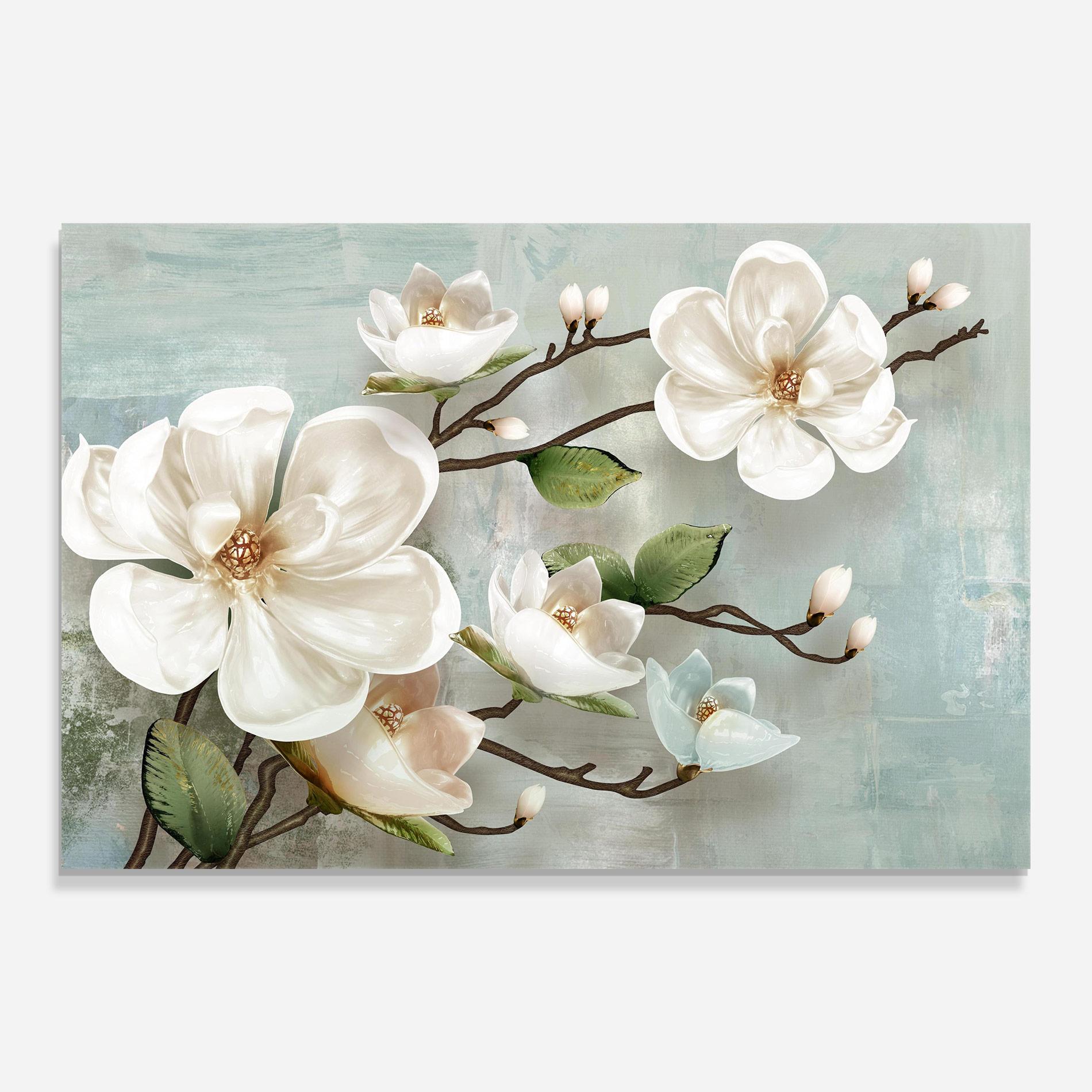 Стъклена картина Magnolino mockup 0