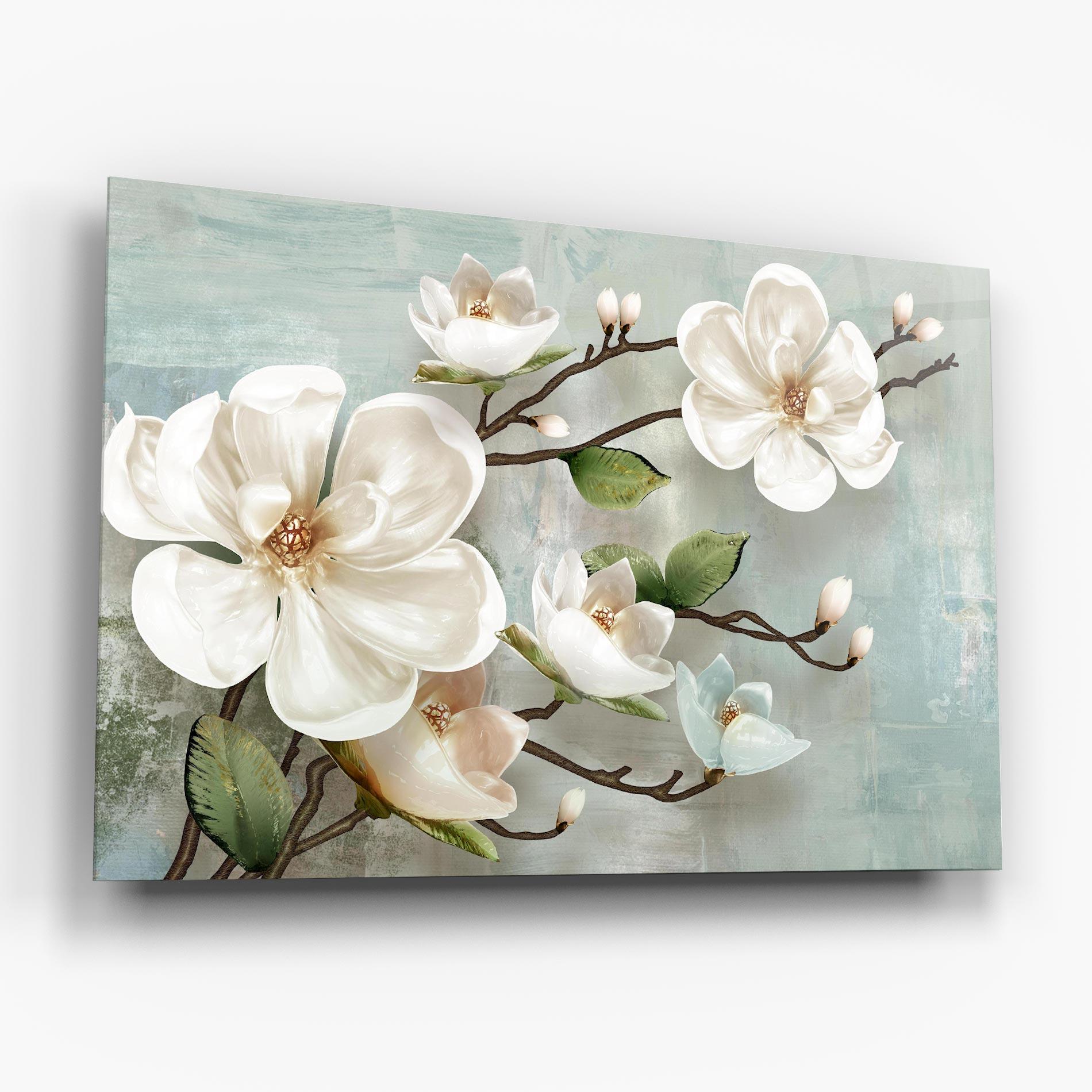 Стъклена картина Magnolino mockup 6