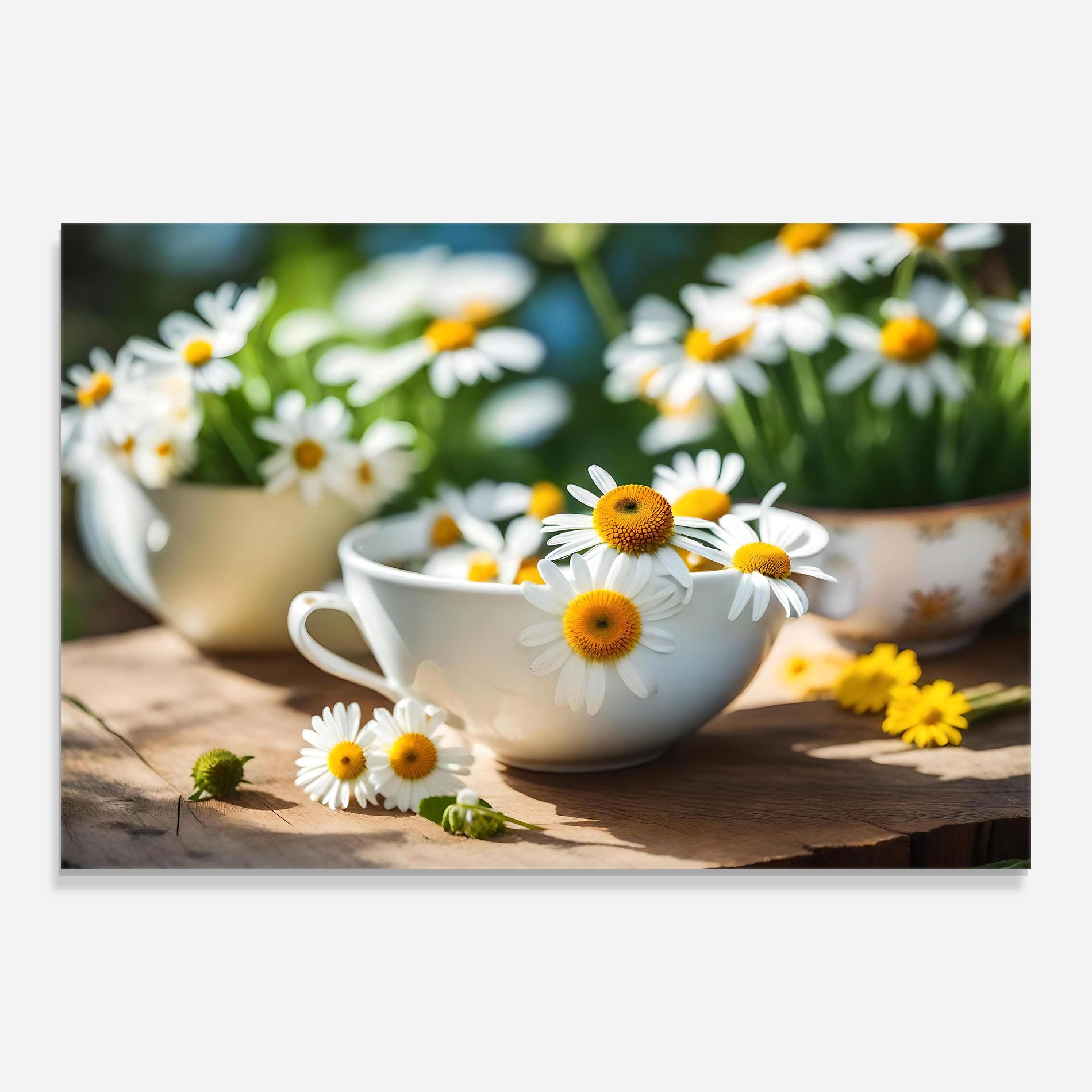 Daisies In A Cup mockup 0