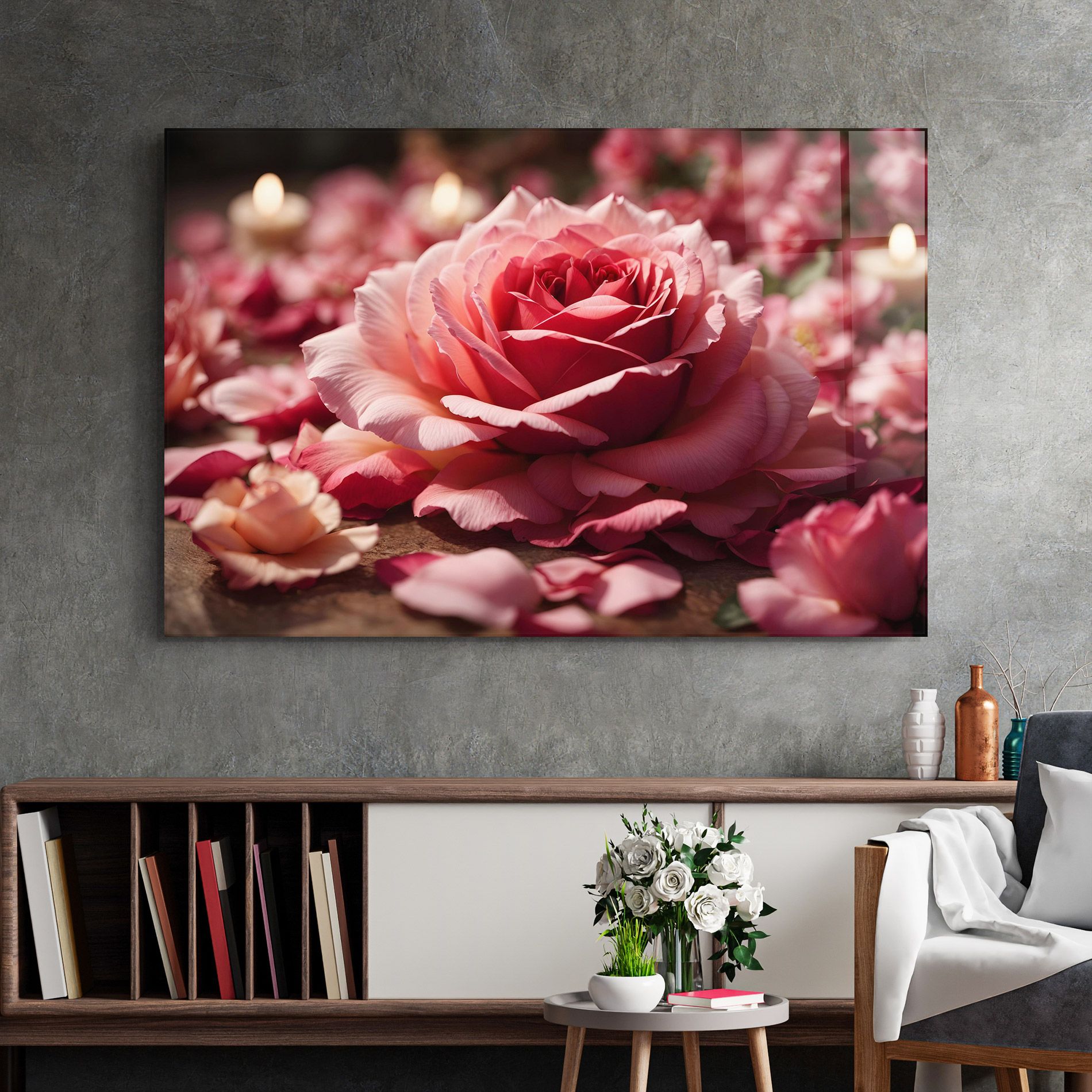 Big Pink Rose mockup 2