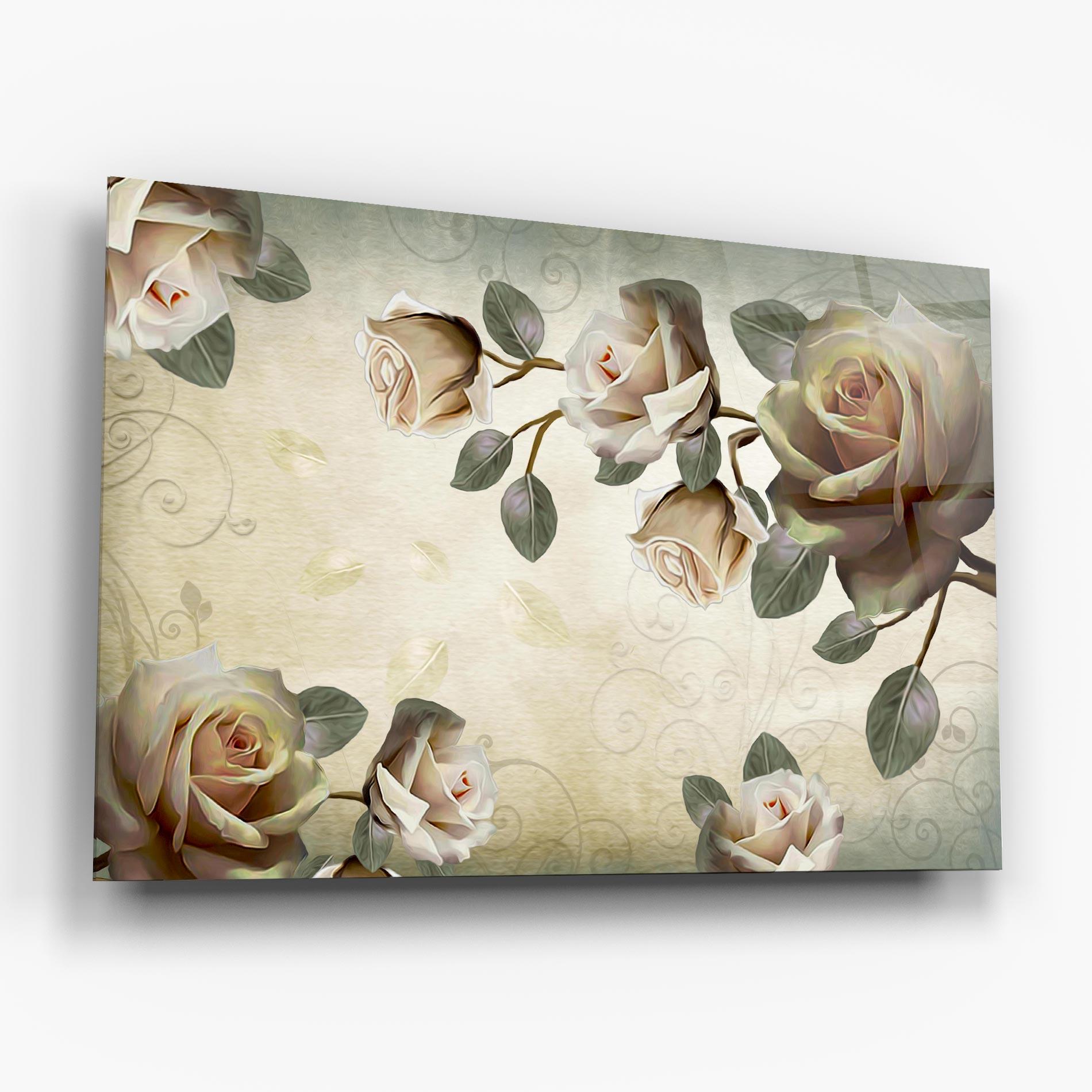 Стъклена картина Fir De Trandafir mockup 6
