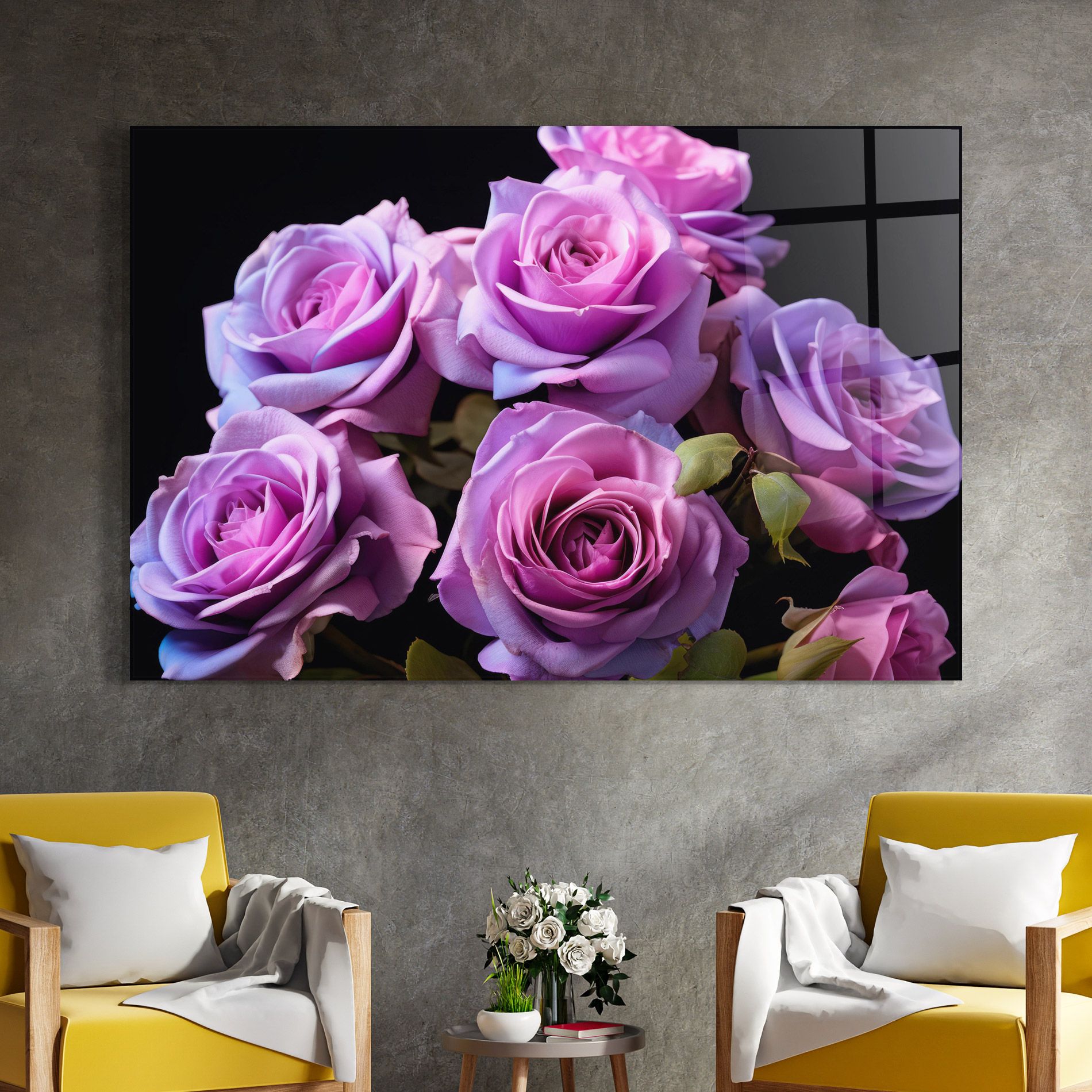 Light Purple Rose mockup 4