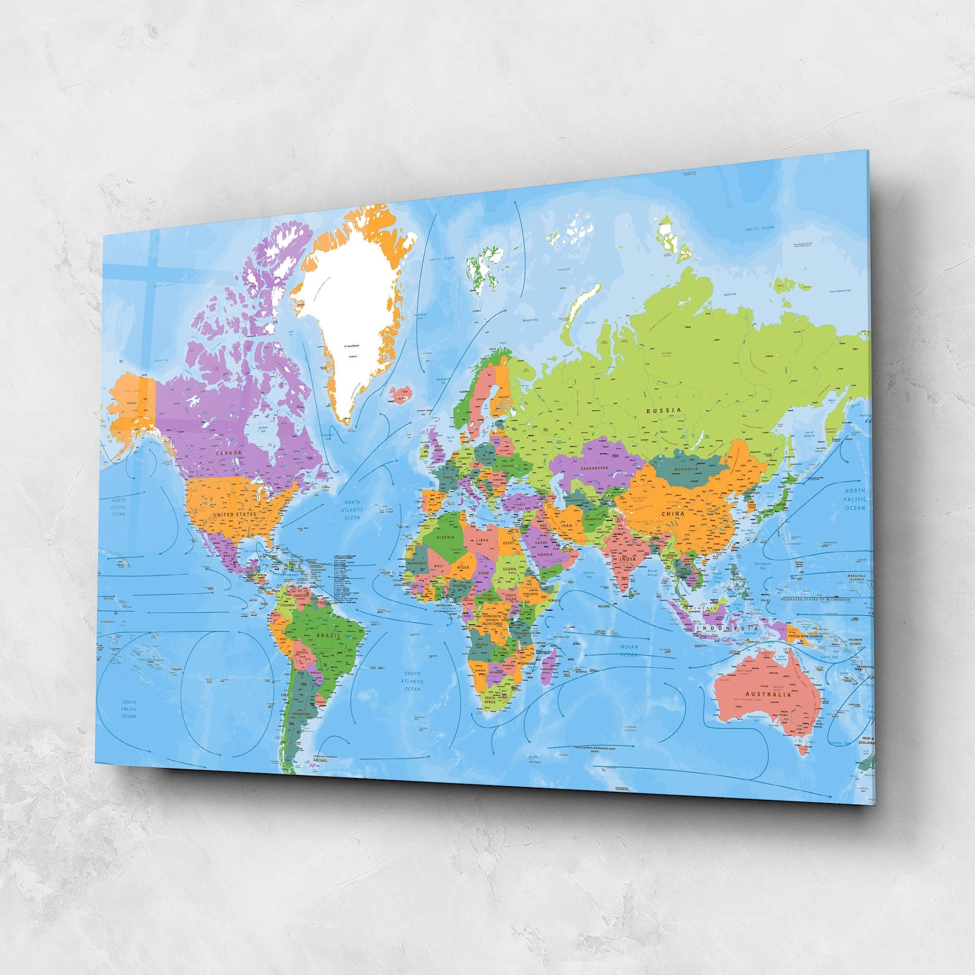 Color World Map mockup 1