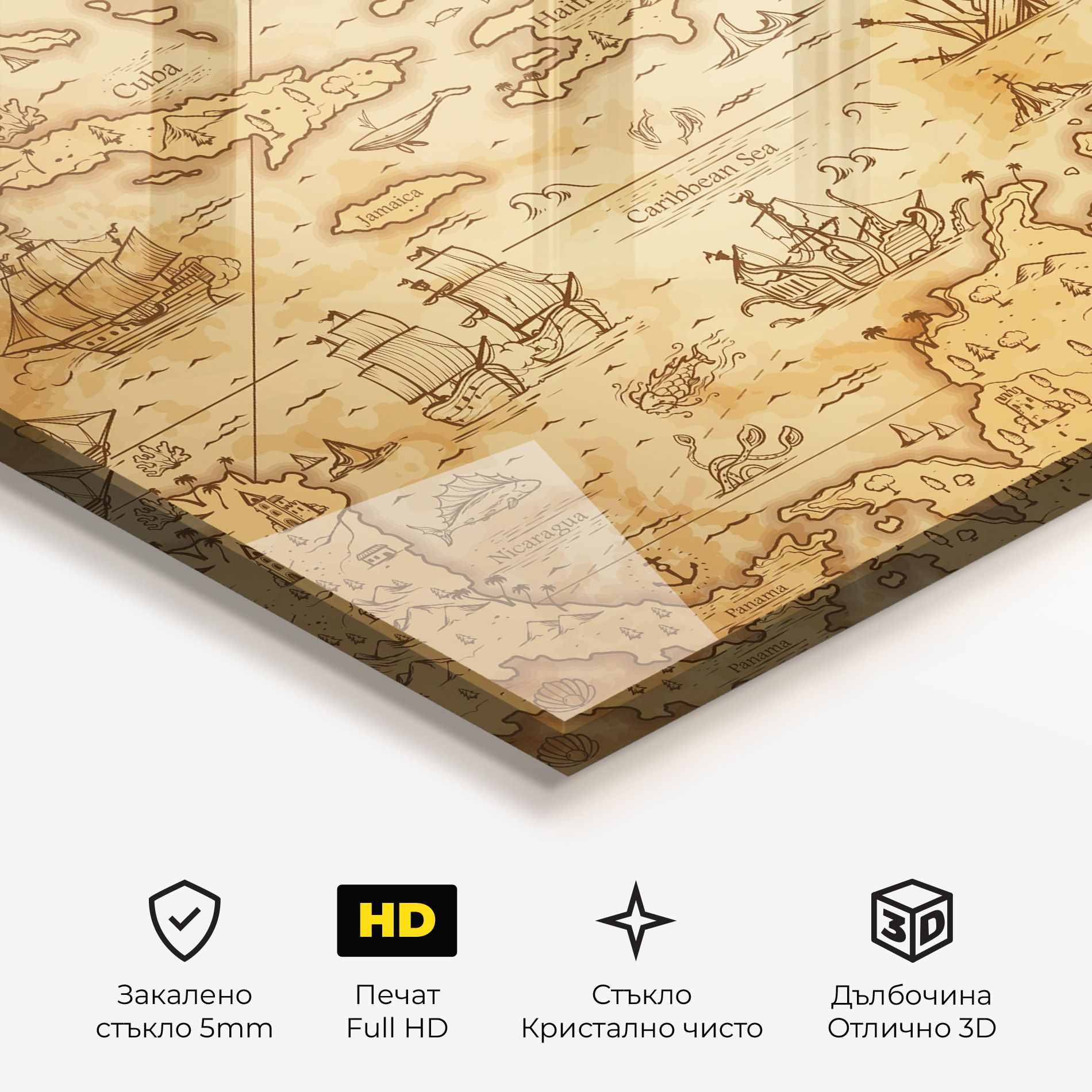 Caribbean Sea mockup 3