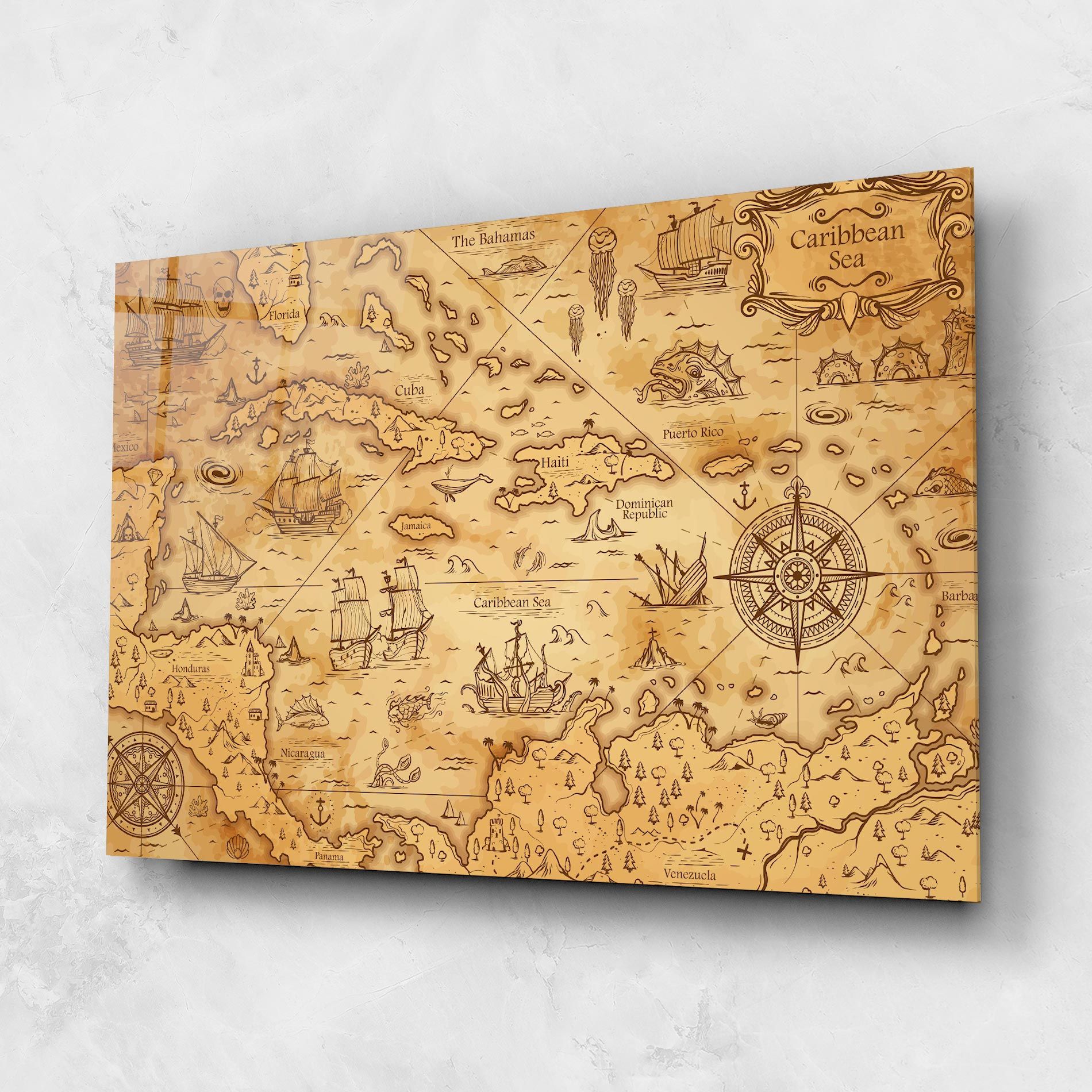 Caribbean Sea mockup 1