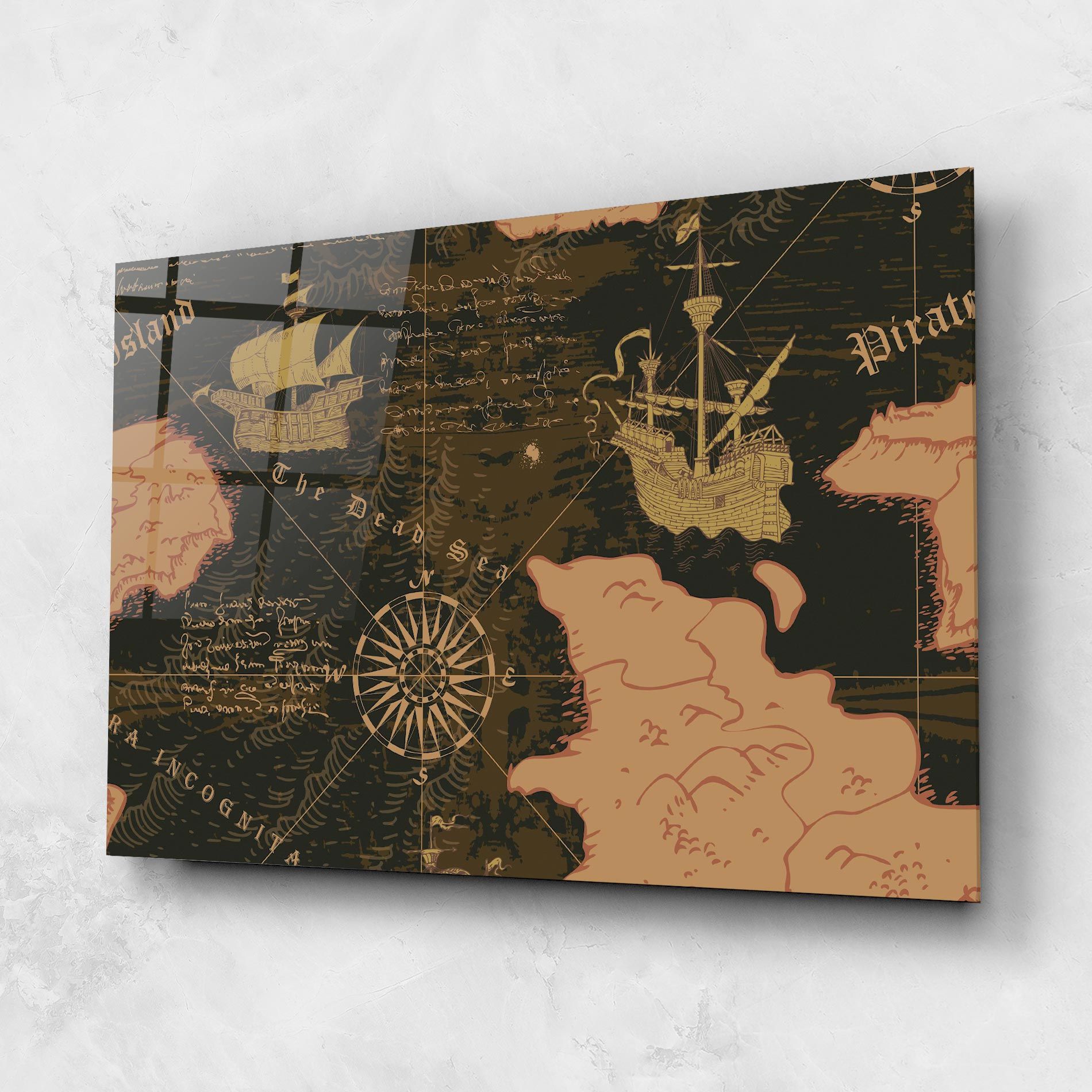 Cool Old Map mockup 1