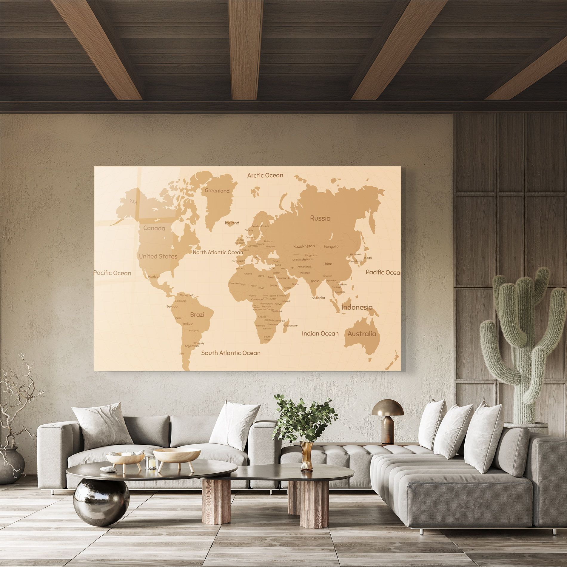 Ocean Old Map mockup 8