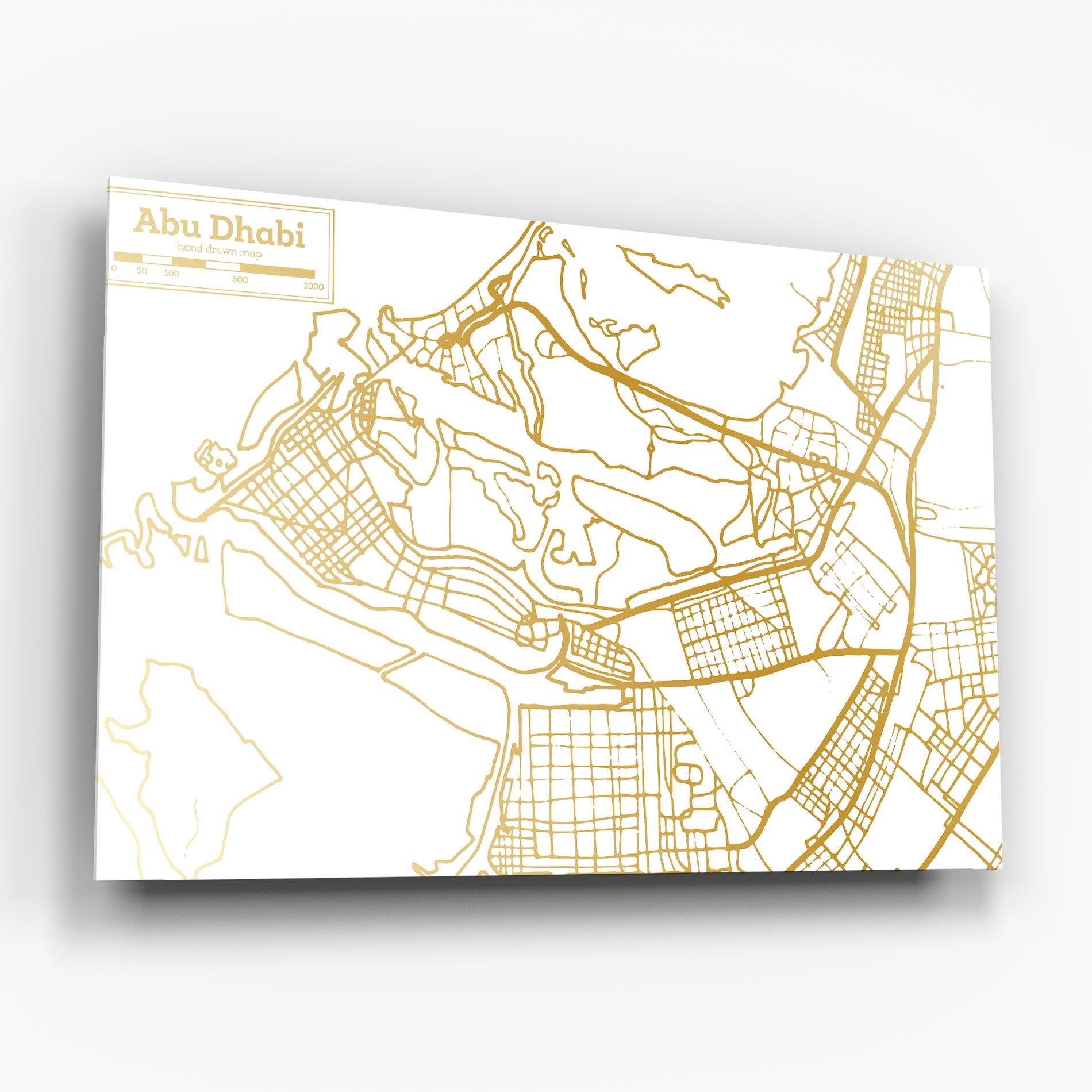 Abu Dhabi Map mockup 6