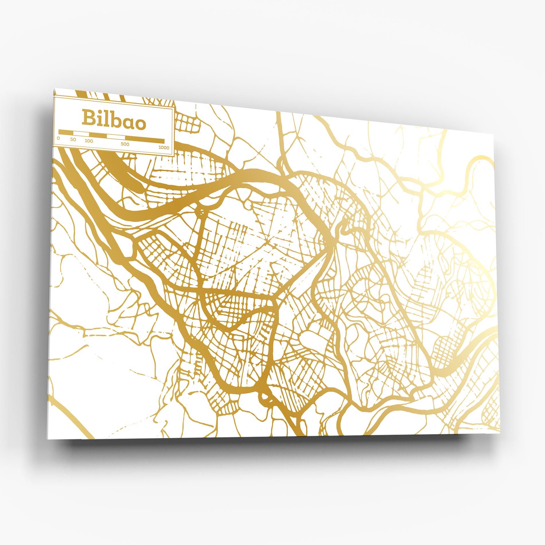 Bilbao Gold Map mockup 6
