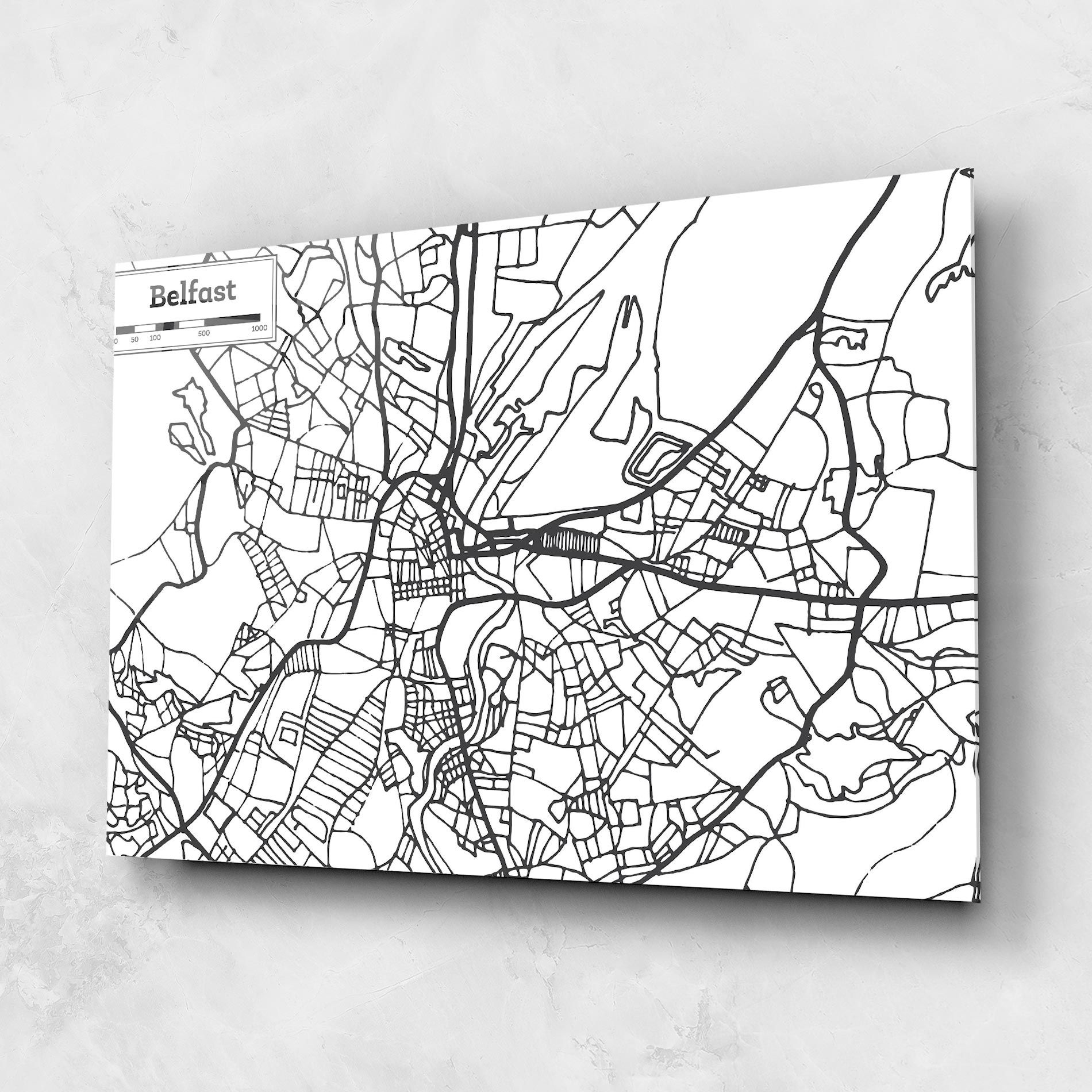 Belfast Map mockup 1