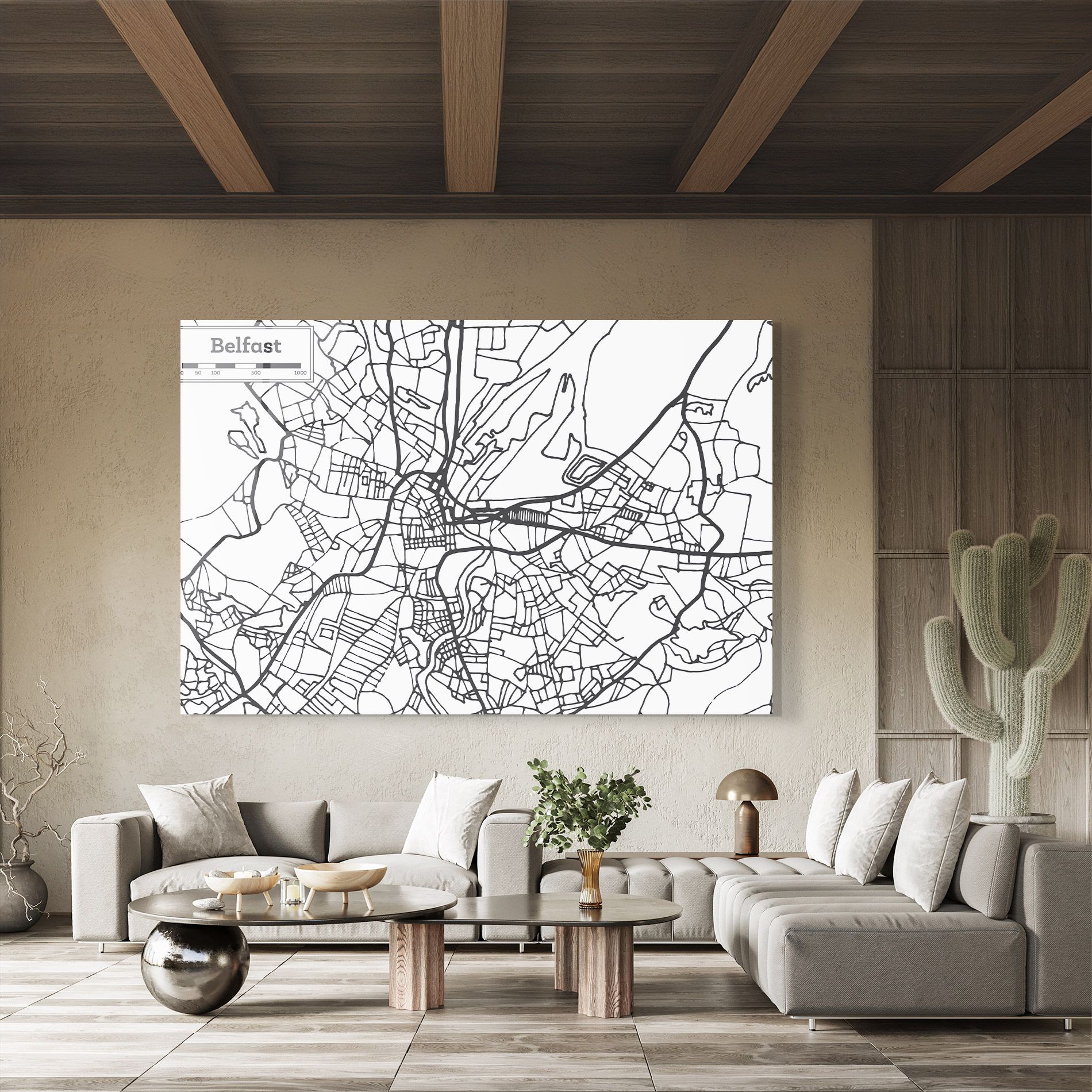 Belfast Map mockup 8