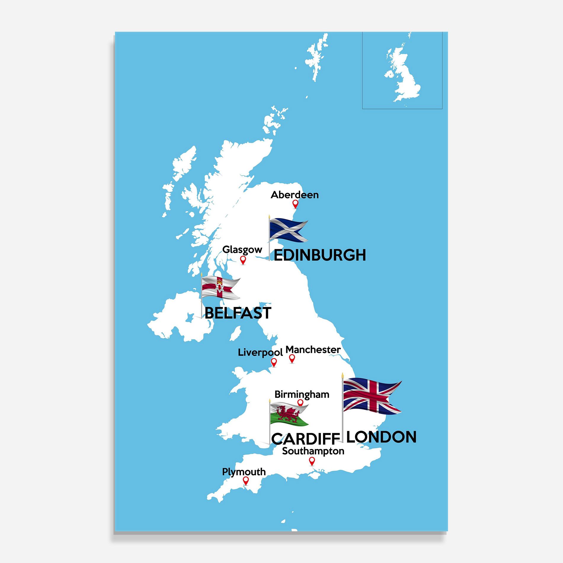 England Map mockup 0