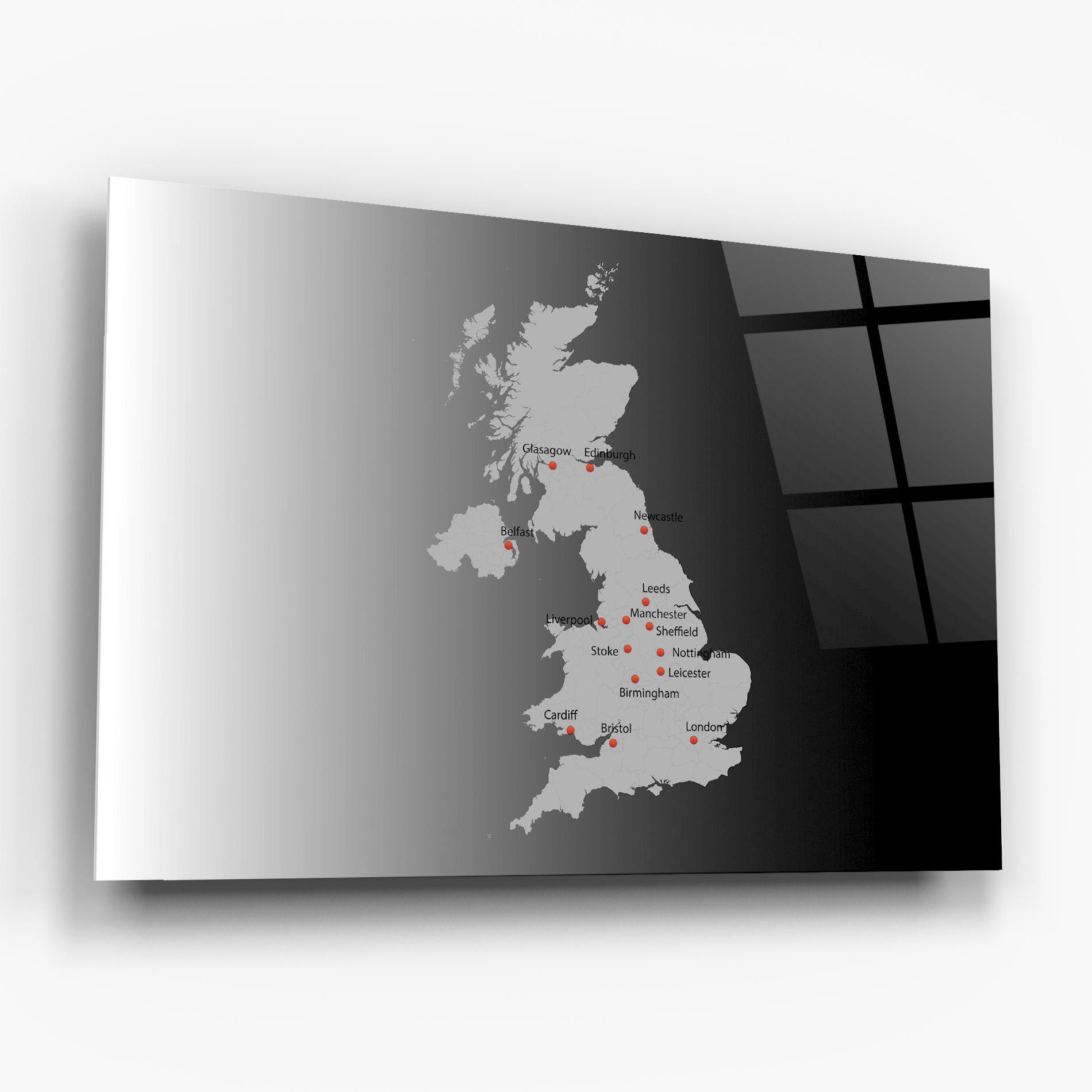 Uk Map mockup 6