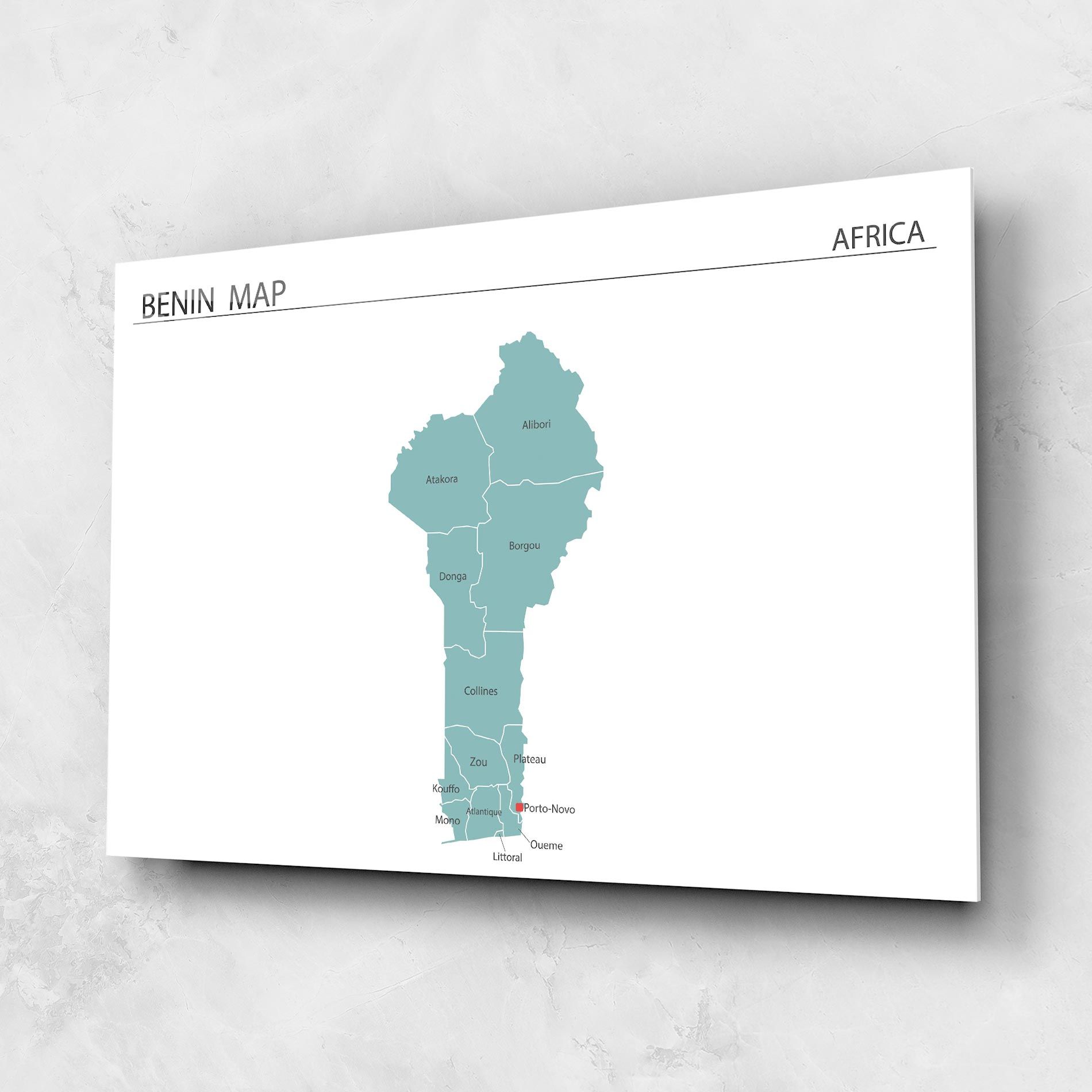 Benin Map mockup 1