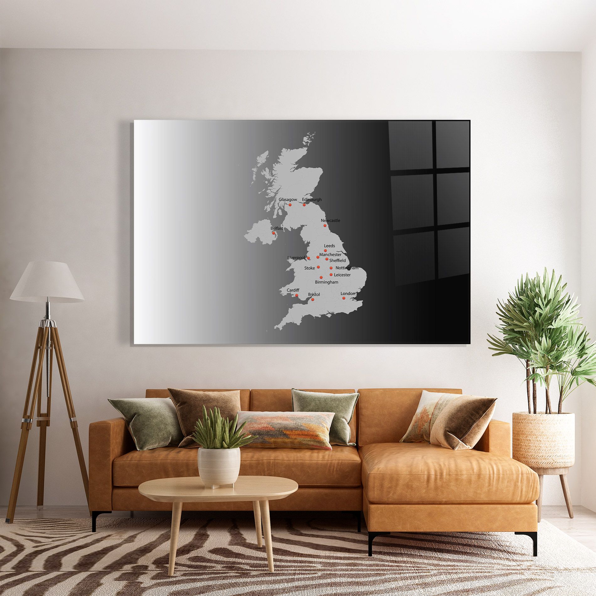 Uk Map mockup 7