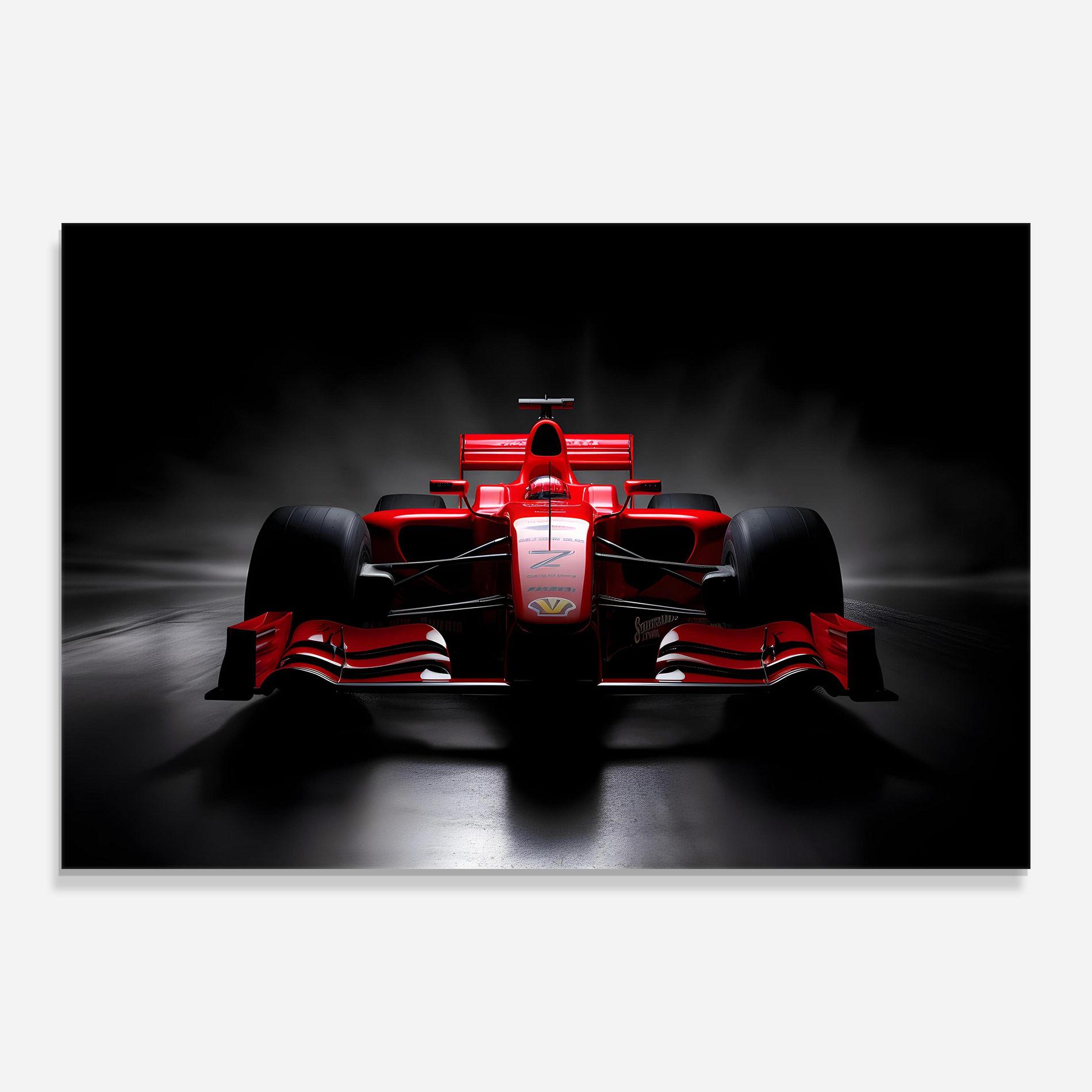 Стъклена картина Number 10 F1 mockup 0