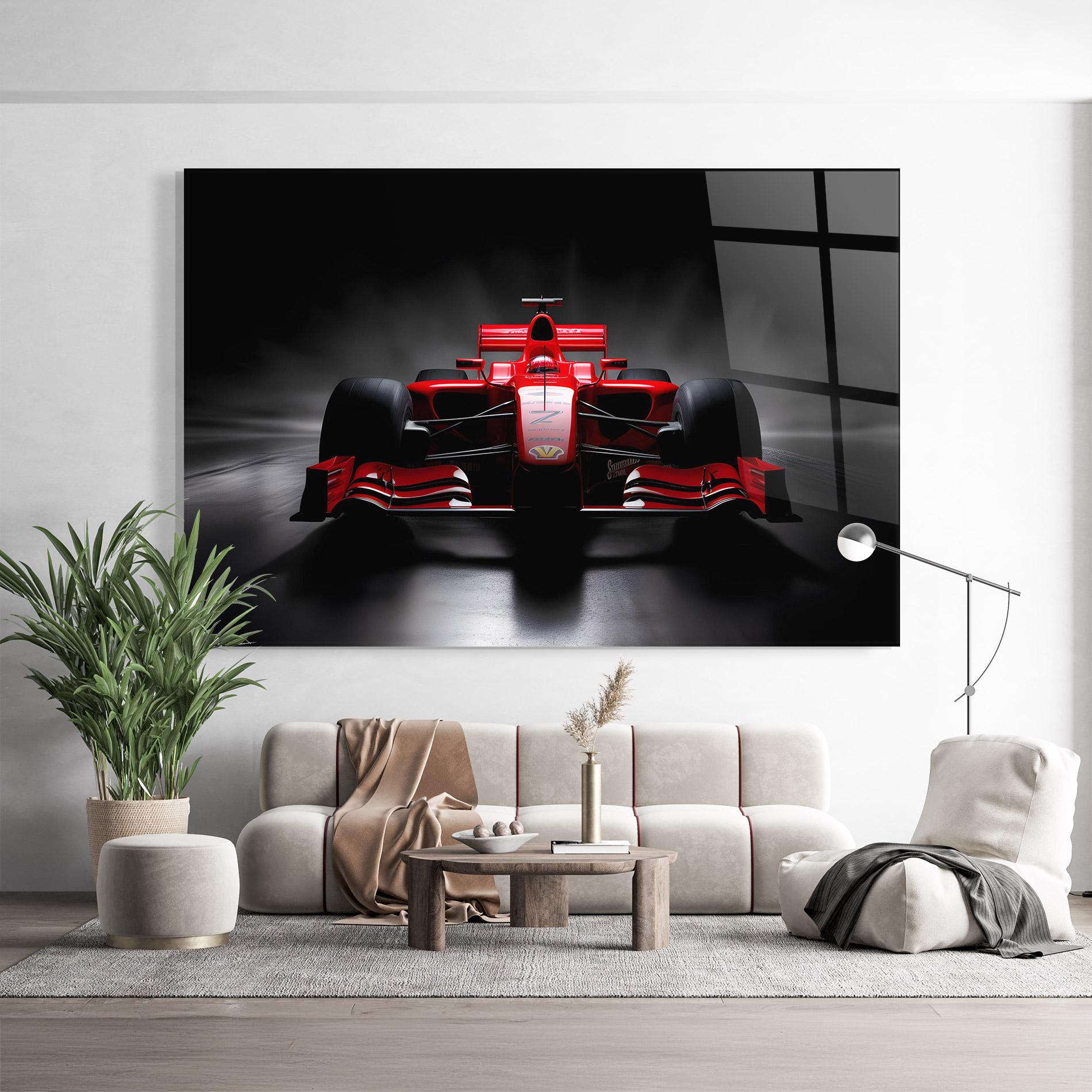 Стъклена картина Number 10 F1 mockup 9
