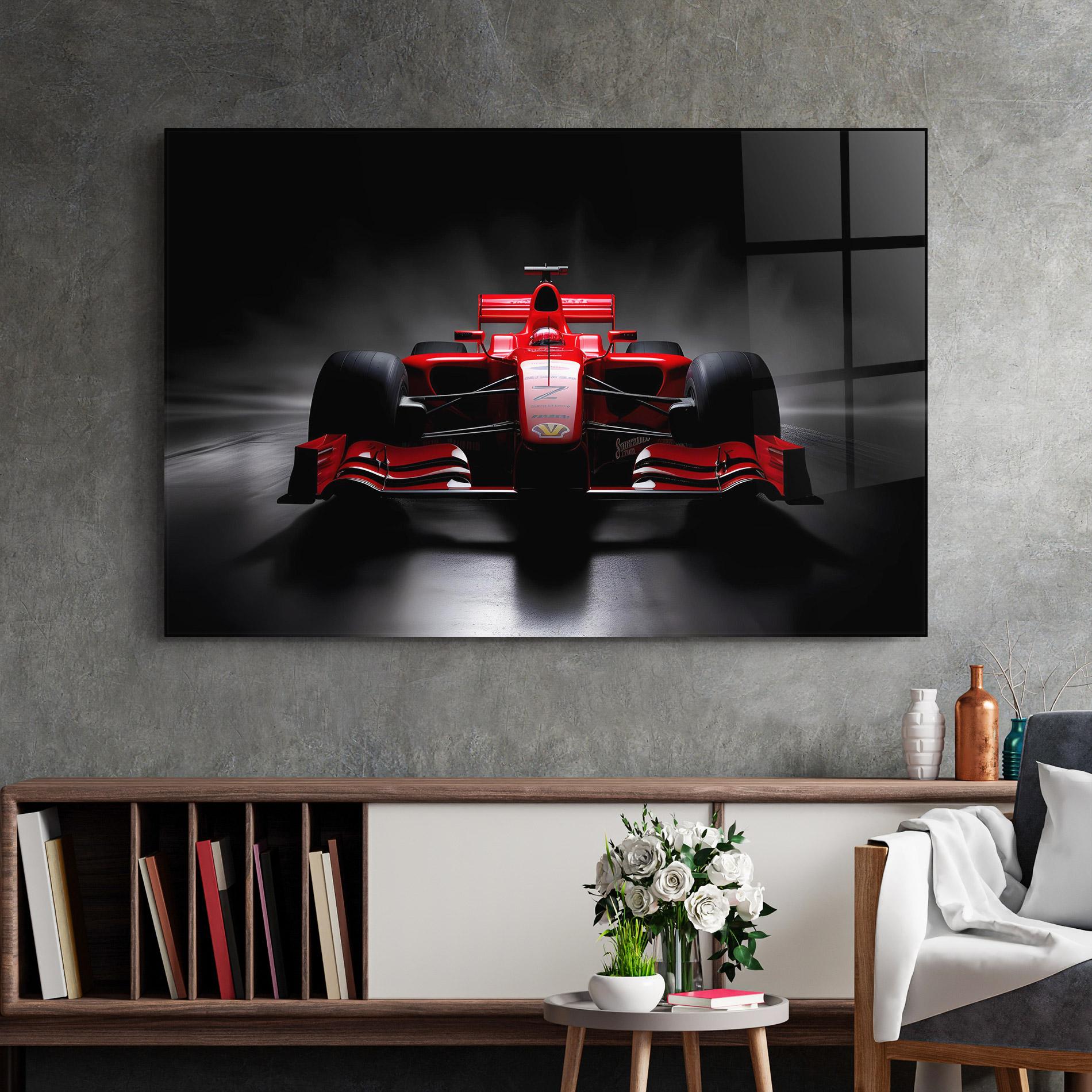 Стъклена картина Number 10 F1 mockup 2