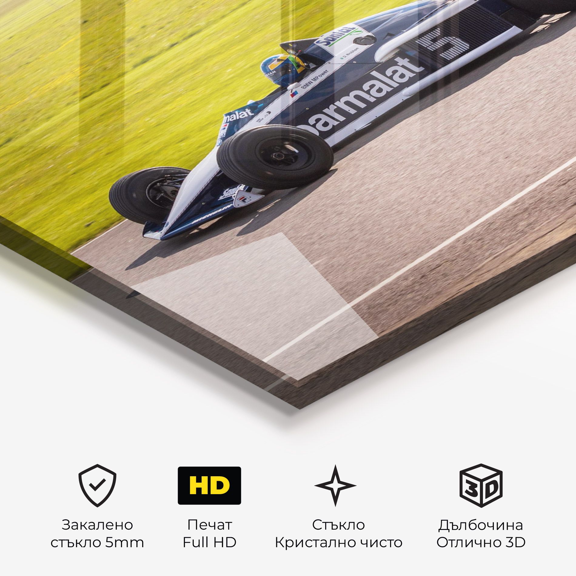 Black F1 Car mockup 3