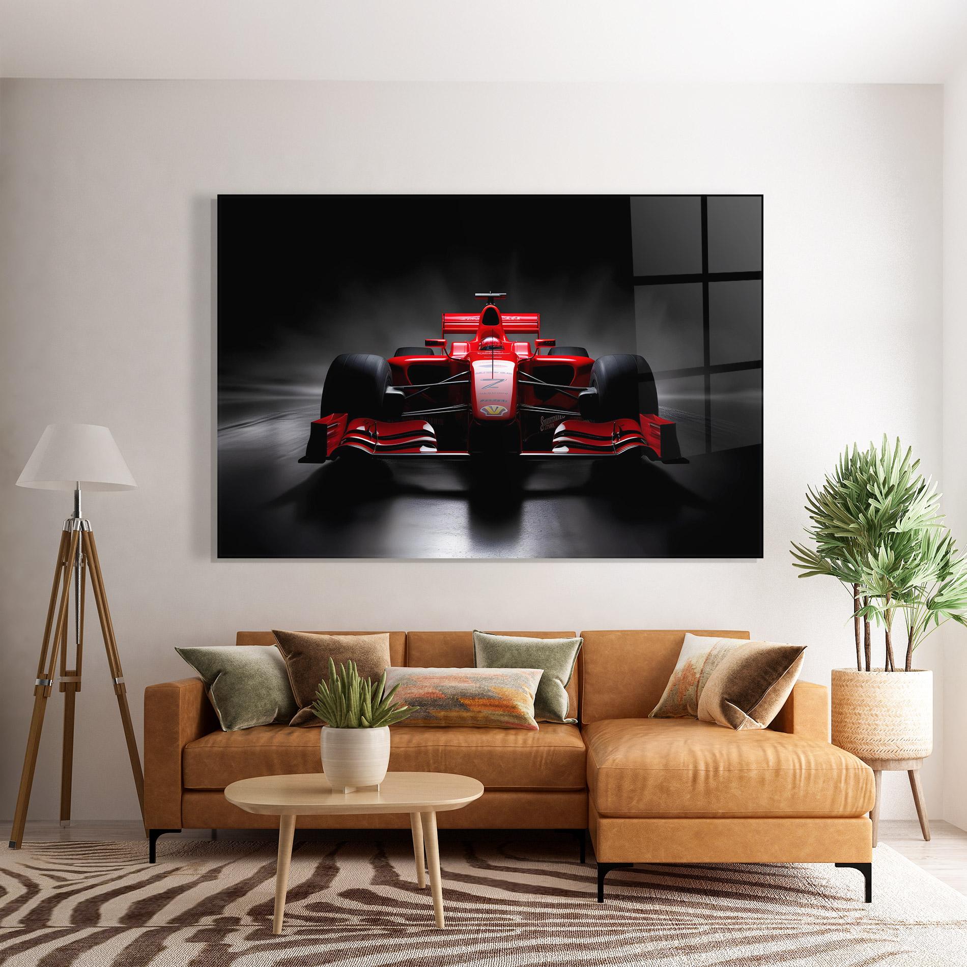 Стъклена картина Number 10 F1 mockup 7