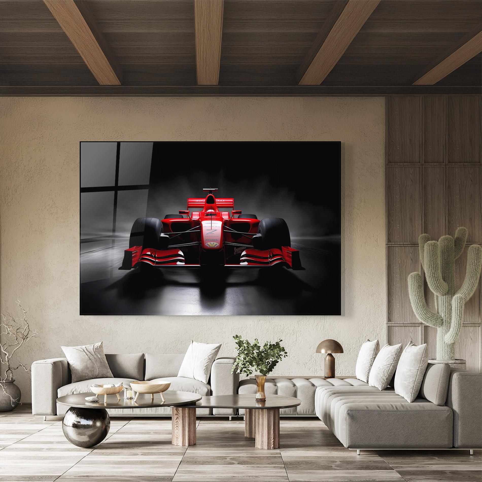 Стъклена картина Number 10 F1 mockup 8