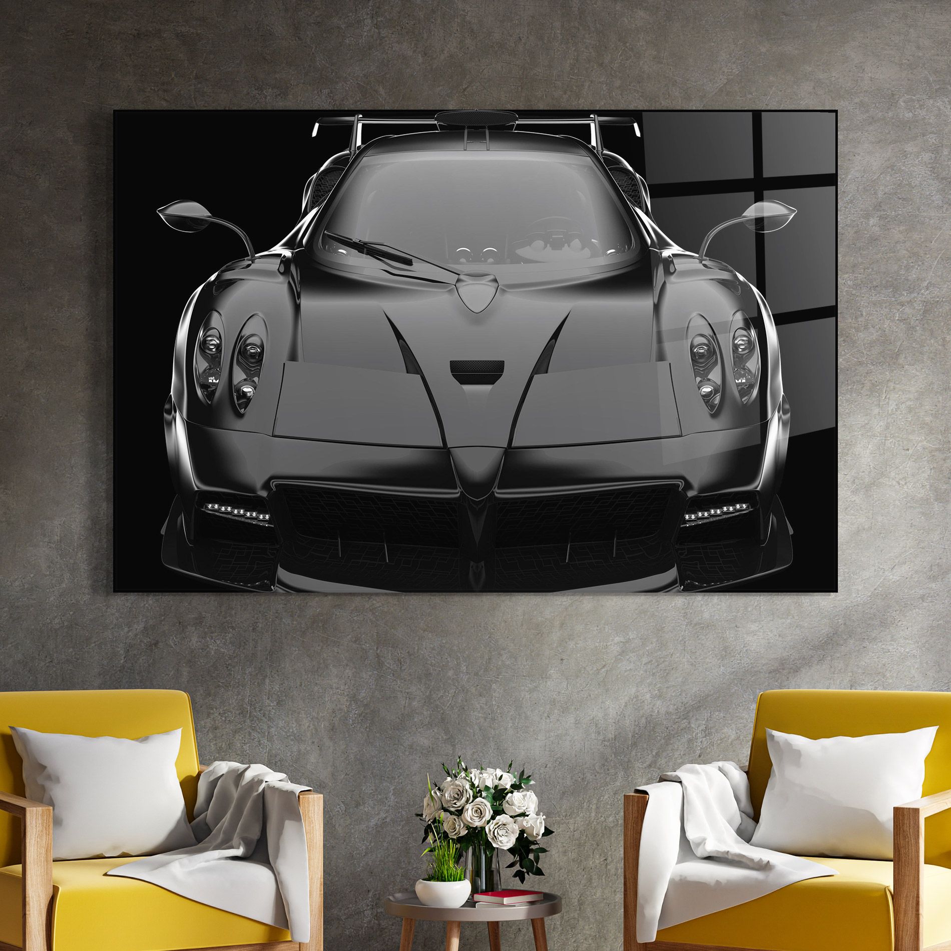 Black Matte Pagani mockup 4