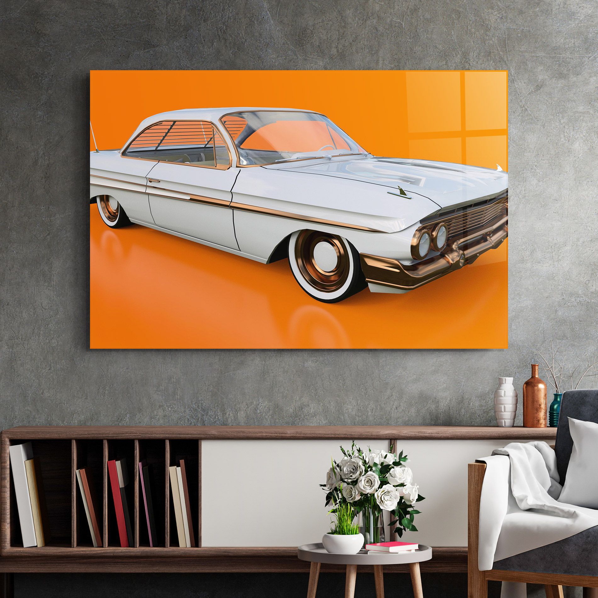 Old American Car mockup 2