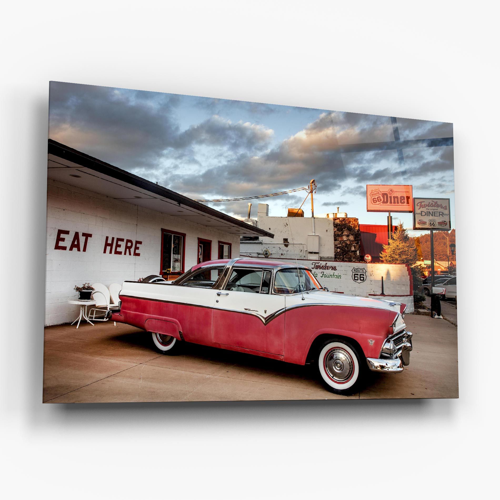 Cloud Old Car mockup 6